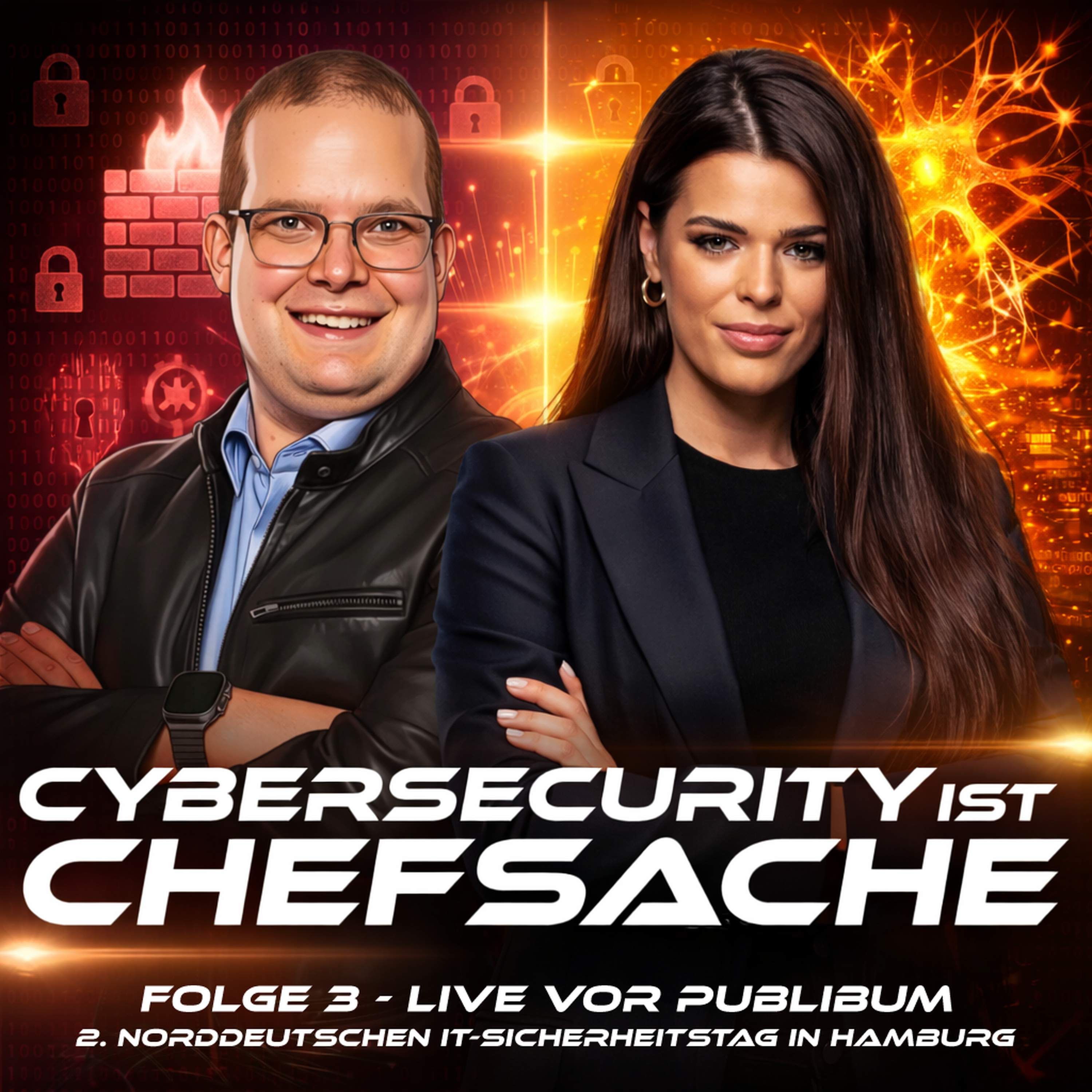 Live vor Publikum auf dem 2. Norddeutschen IT-Sicherheitstag, was im Ernstfall wirklich passiert