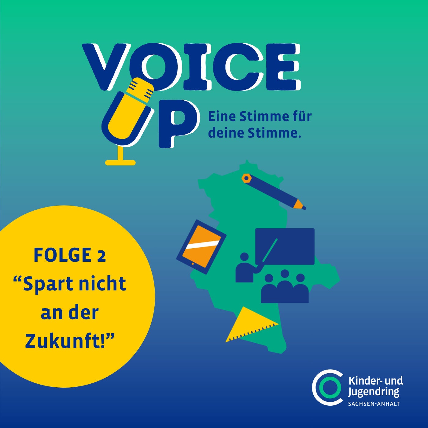 VOICE UP - Spart nicht an der Zukunft