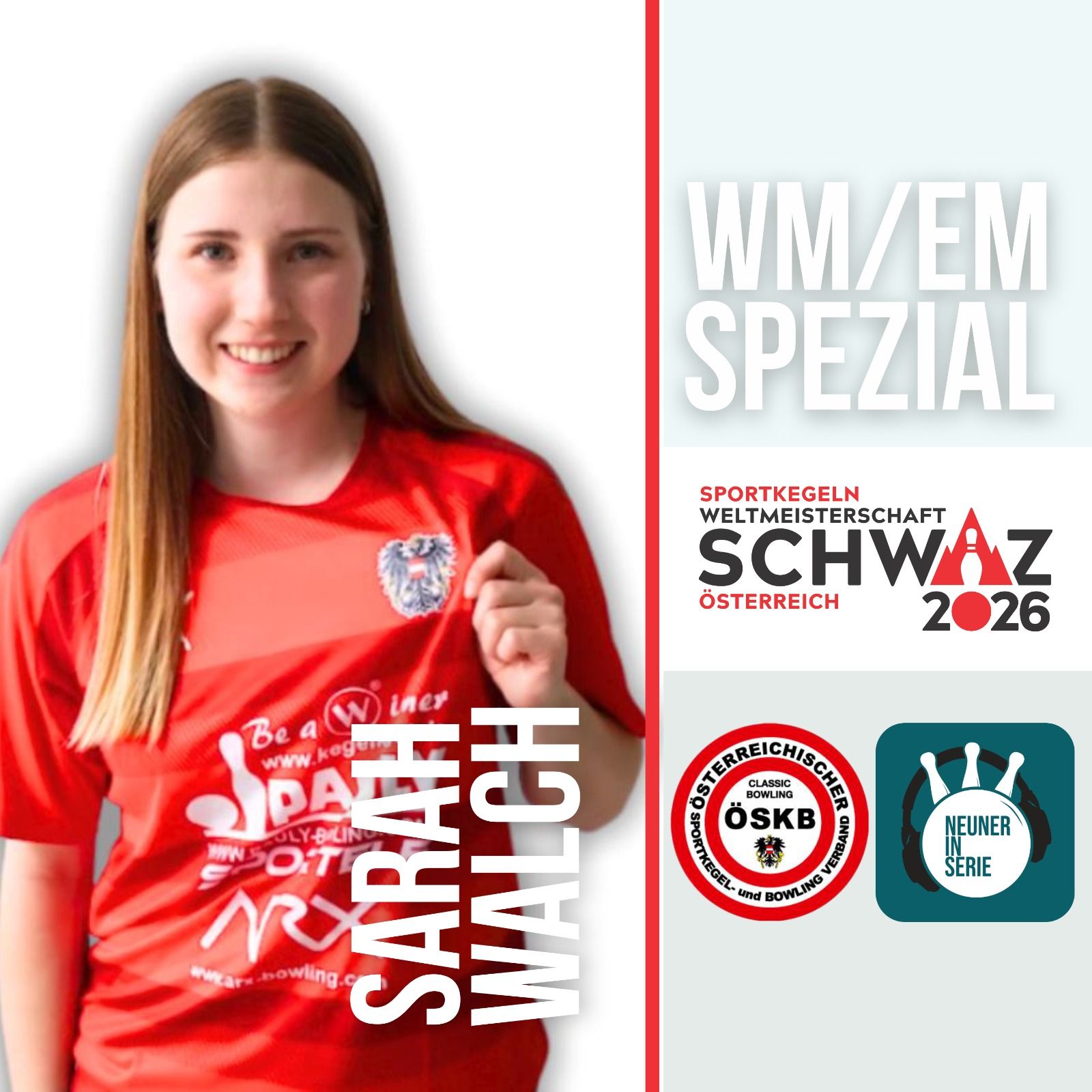 SCHWAZ '26 | Sarah Walch - U23 Spielerin [EM/WM-Spezial]