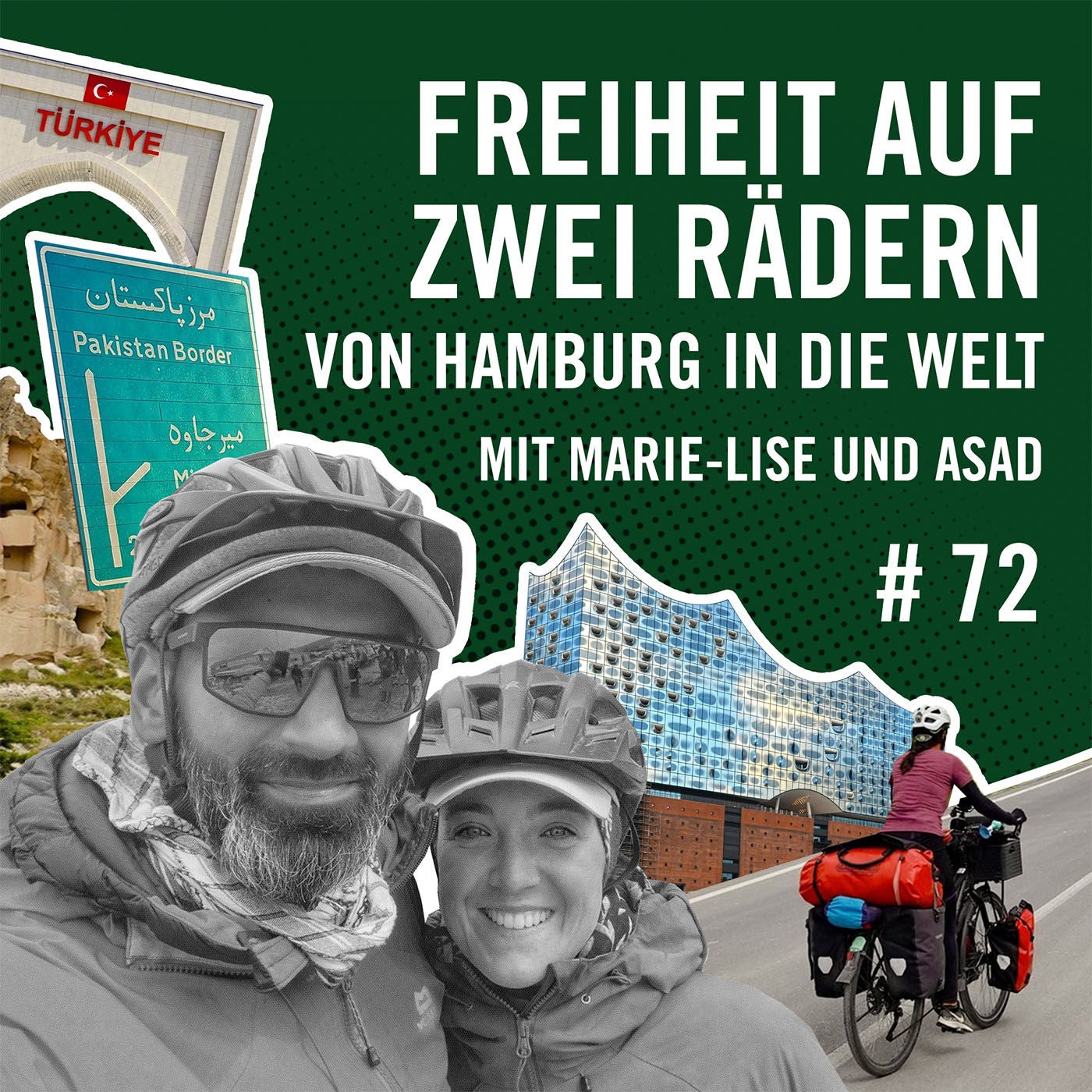 Freiheit auf zwei Rädern: Von Hamburg in die Welt mit Marie-Lise und Asad #72