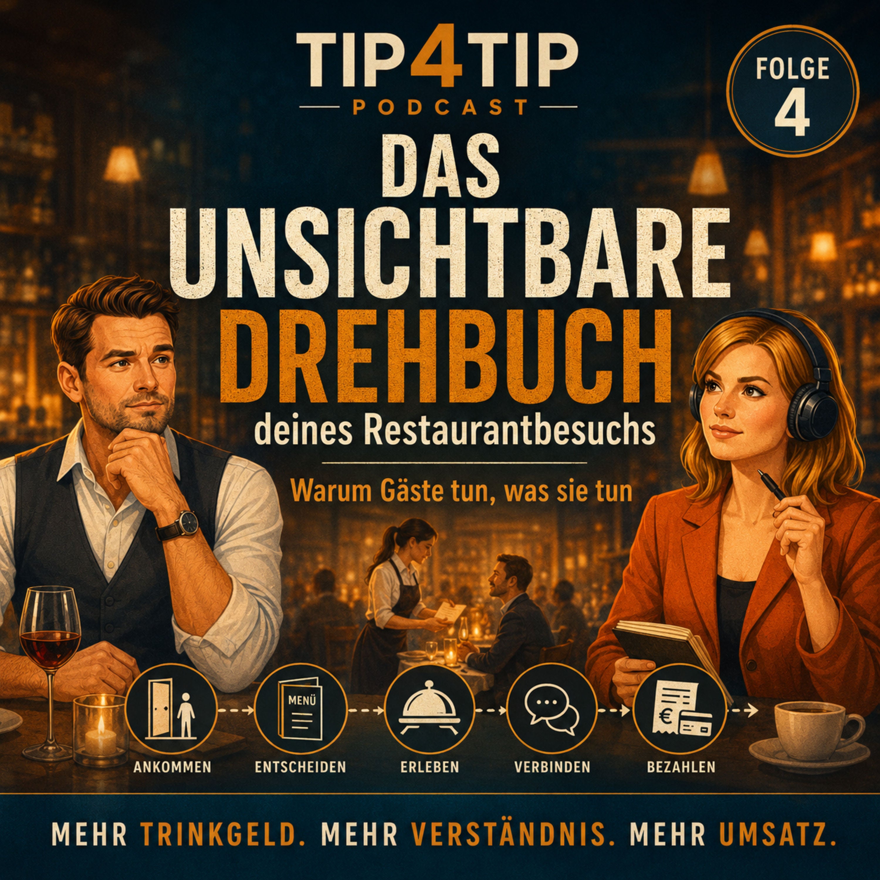 Das unsichtbare Drehbuch deines Restaurantbesuchs | Warum Gäste tun, was sie tun