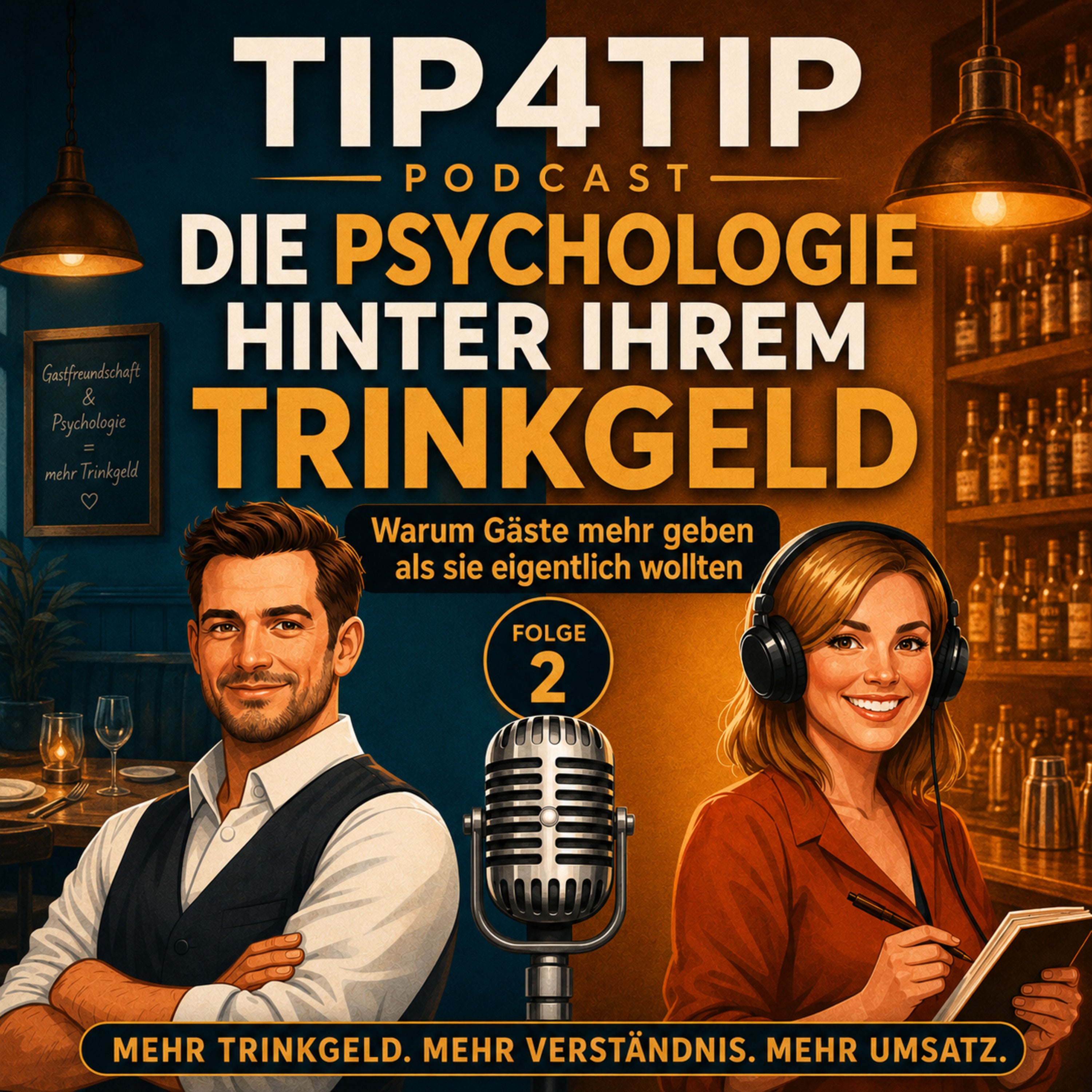 Die Psychologie hinter Ihrem Trinkgeld | Warum Gäste mehr geben als sie eigentlich wollten