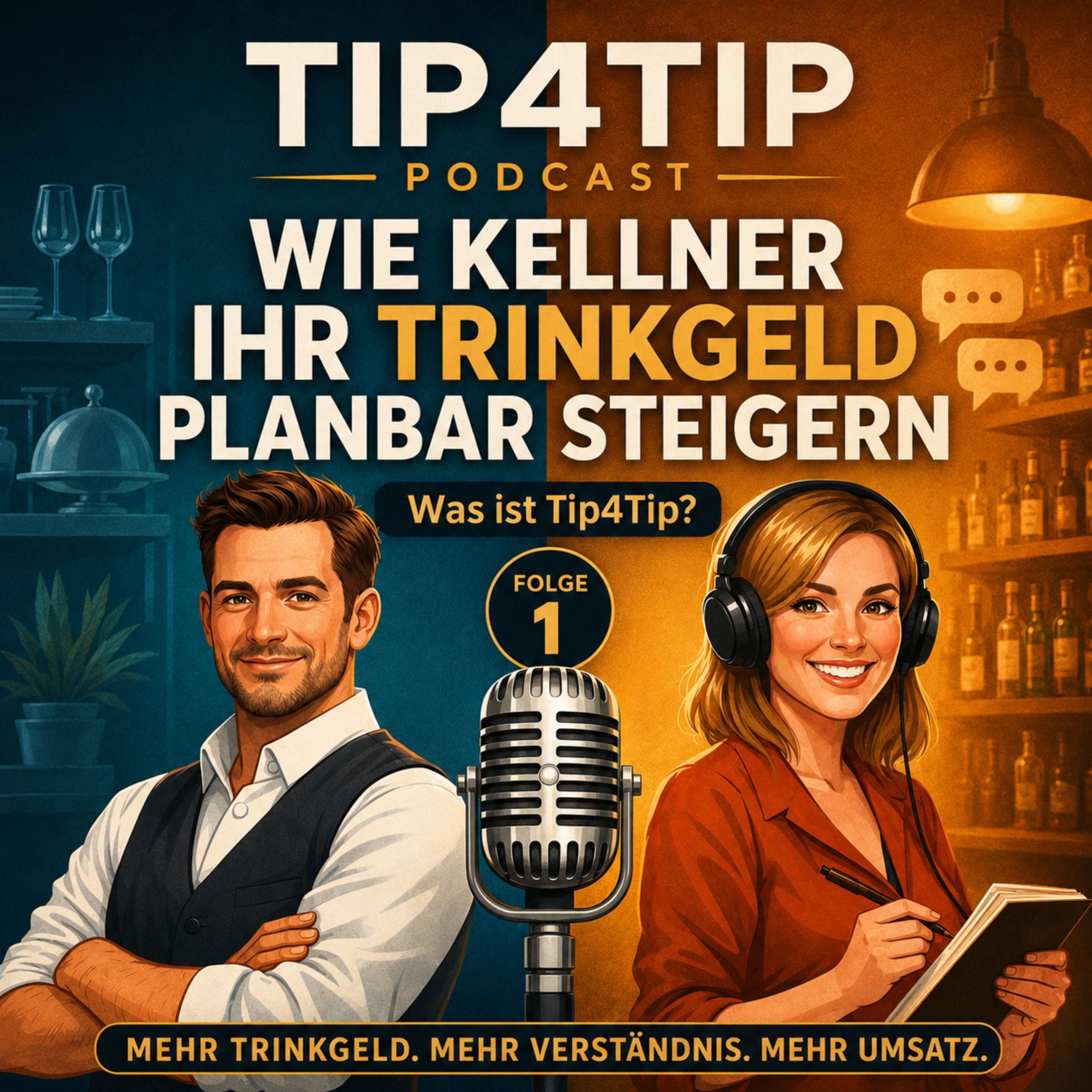Was ist Tip4Tip? Der Podcast für mehr Trinkgeld & besseren Service
