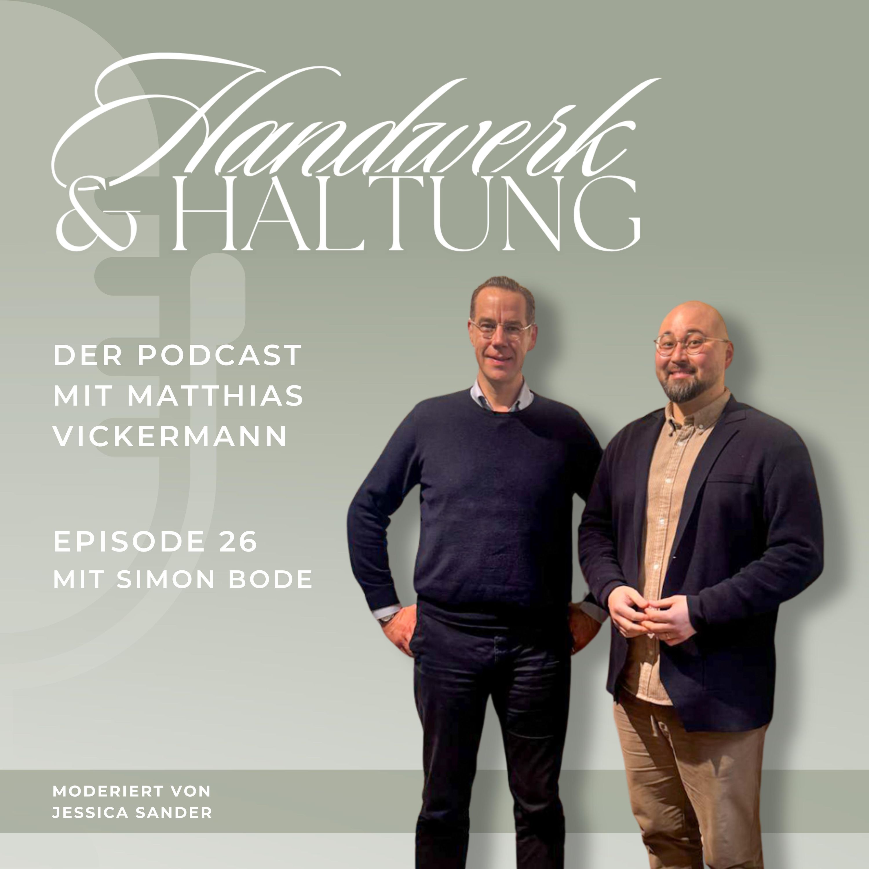 #26 Wenn die Stimme zum Handwerk wird – im Gespräch mit Tenor Simon Bode