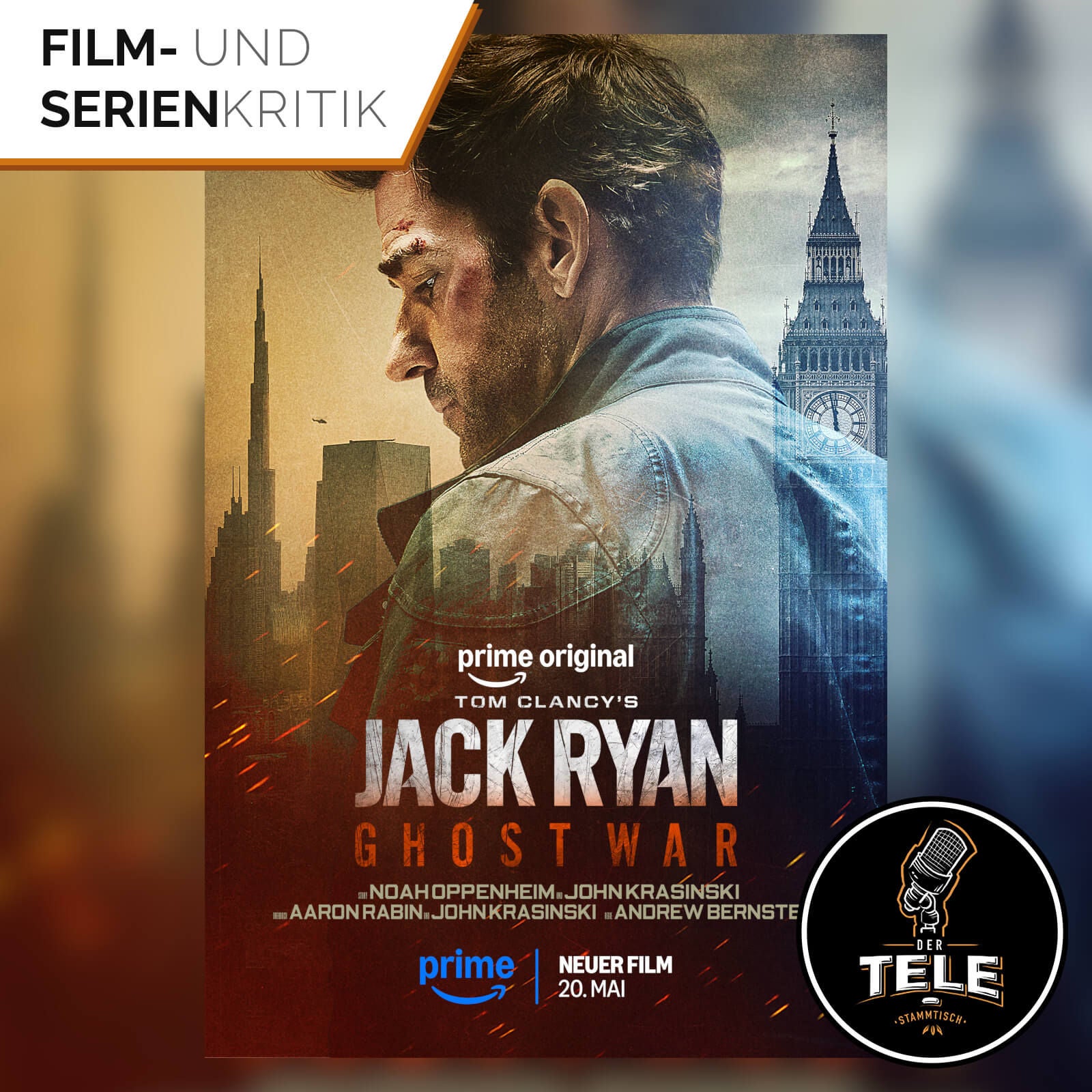 Jack Ryan: Ghost War (Prime Video) | John Krasinski zurück als Jack Ryan: Lohnt sich das Comeback des Kulthelden?