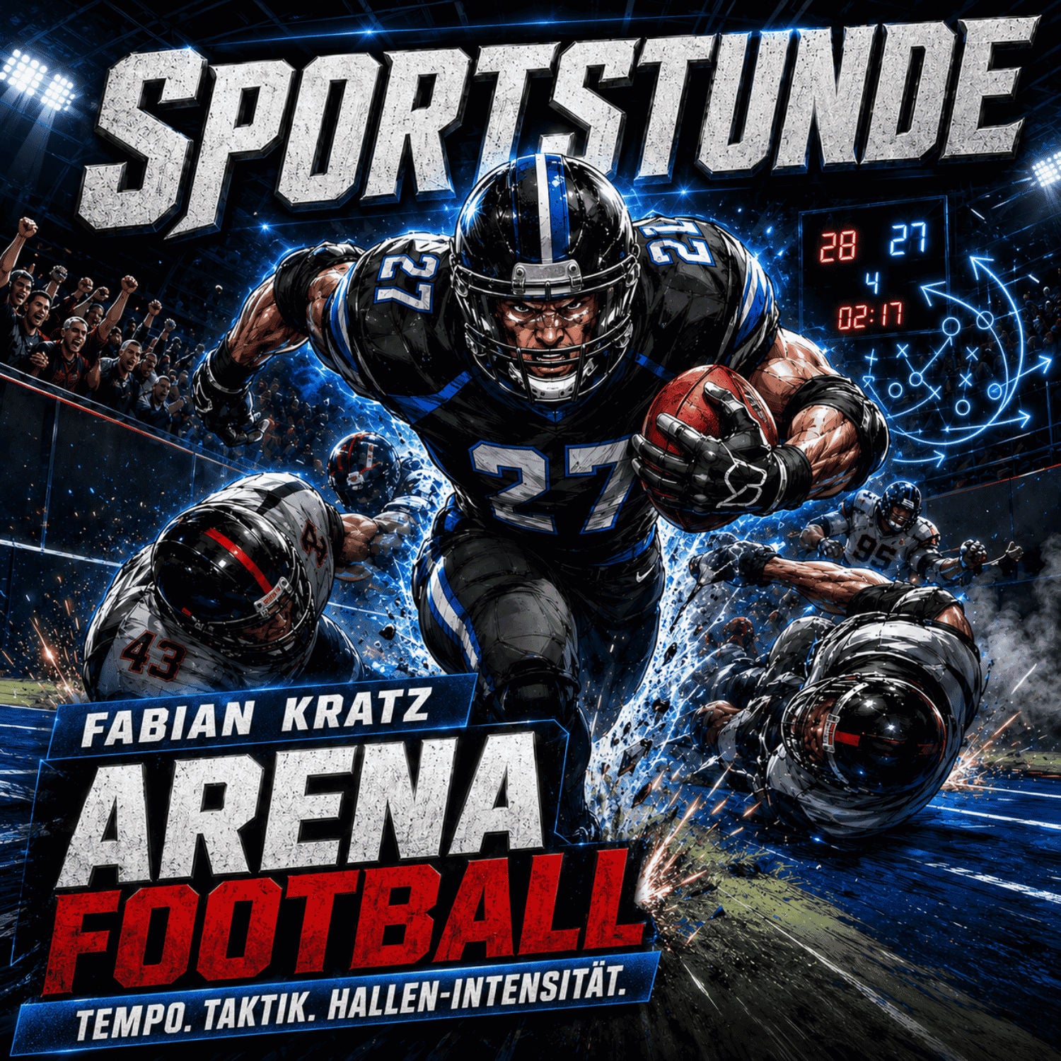 Arena Football: schneller, härter, intensiver? Fabian Kratz über Football unter dem Hallendach