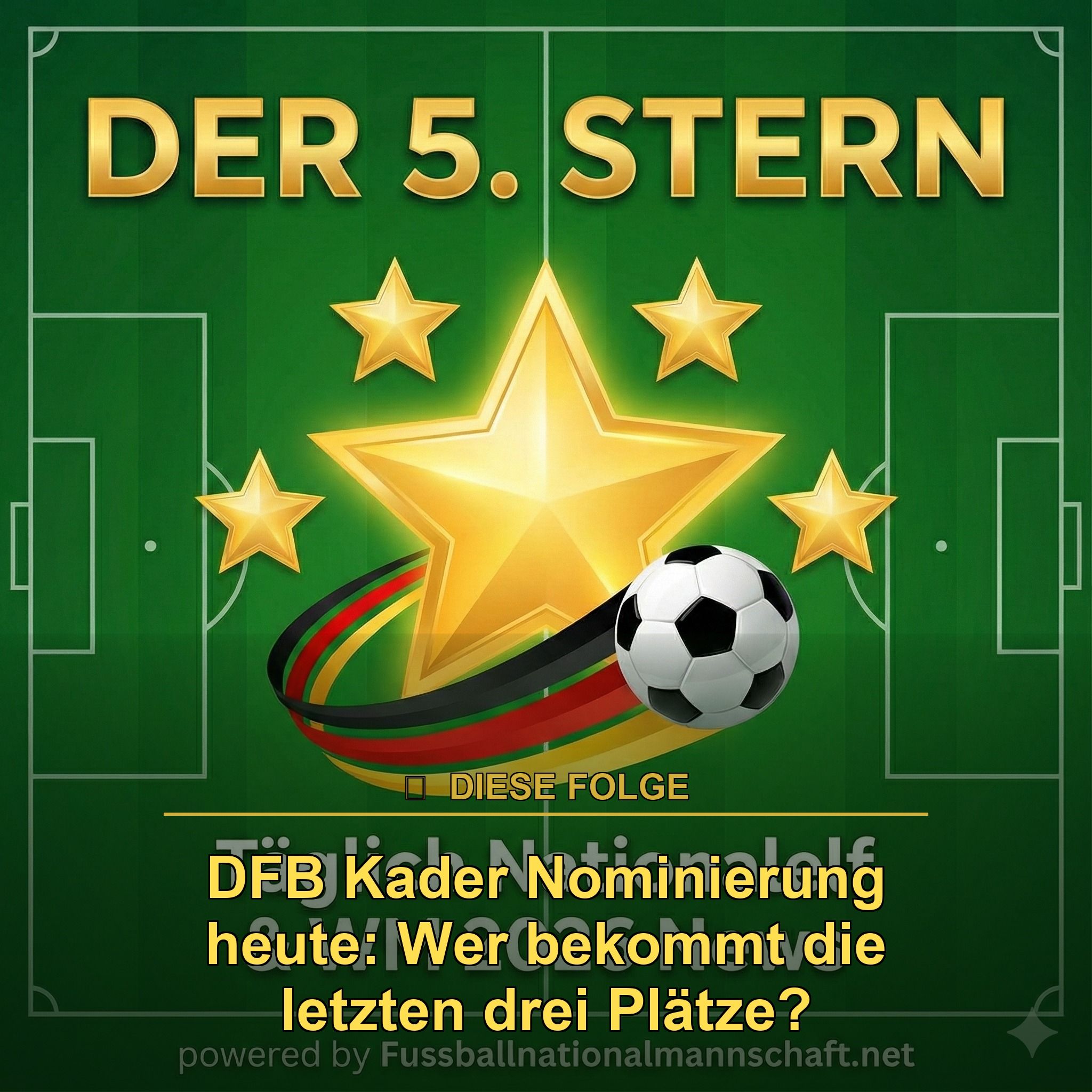 DFB Kader Nominierung heute: Wer bekommt die letzten drei Plätze?