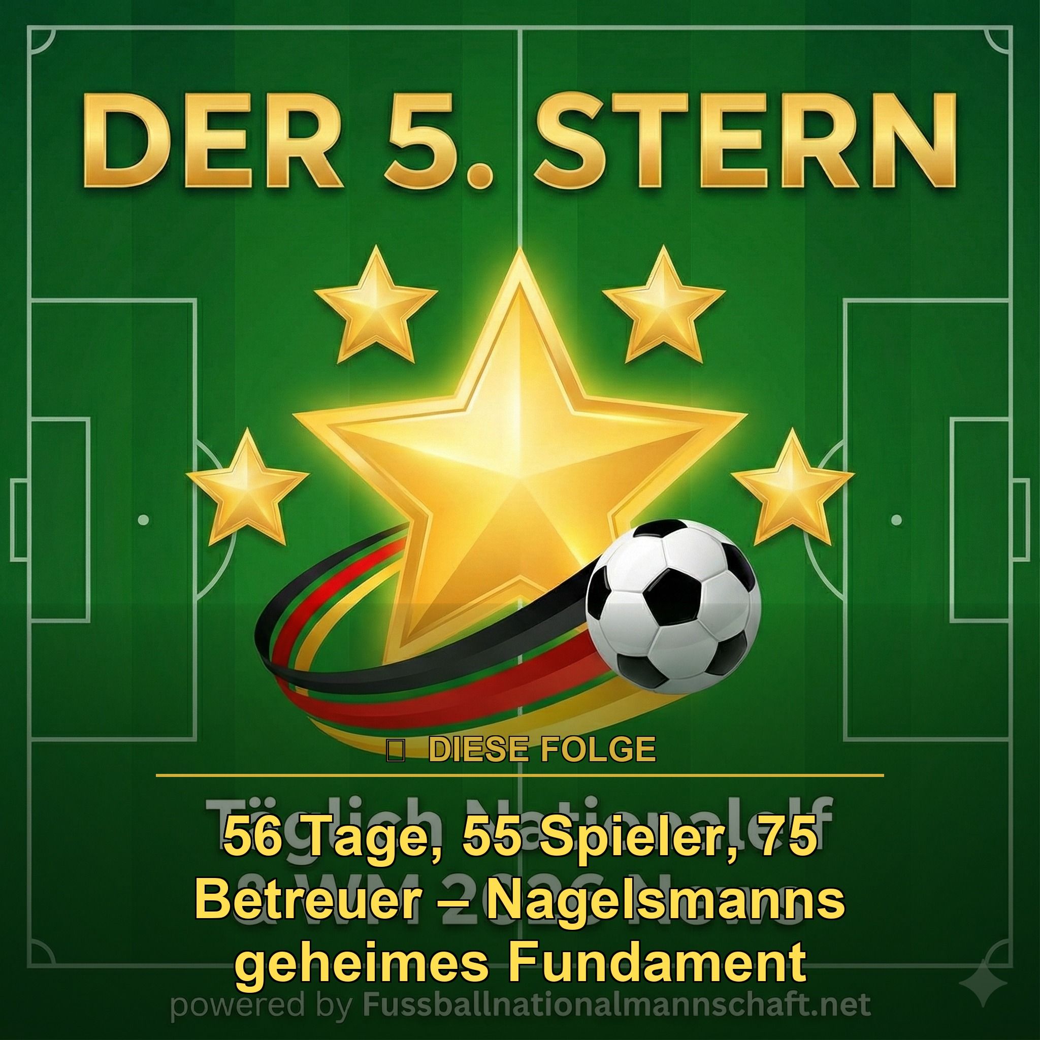 WM 2026 Podcast-Sonderfolge zur DFB Kadernominierung: 56 Tage, 55 Spieler, 75 Betreuer