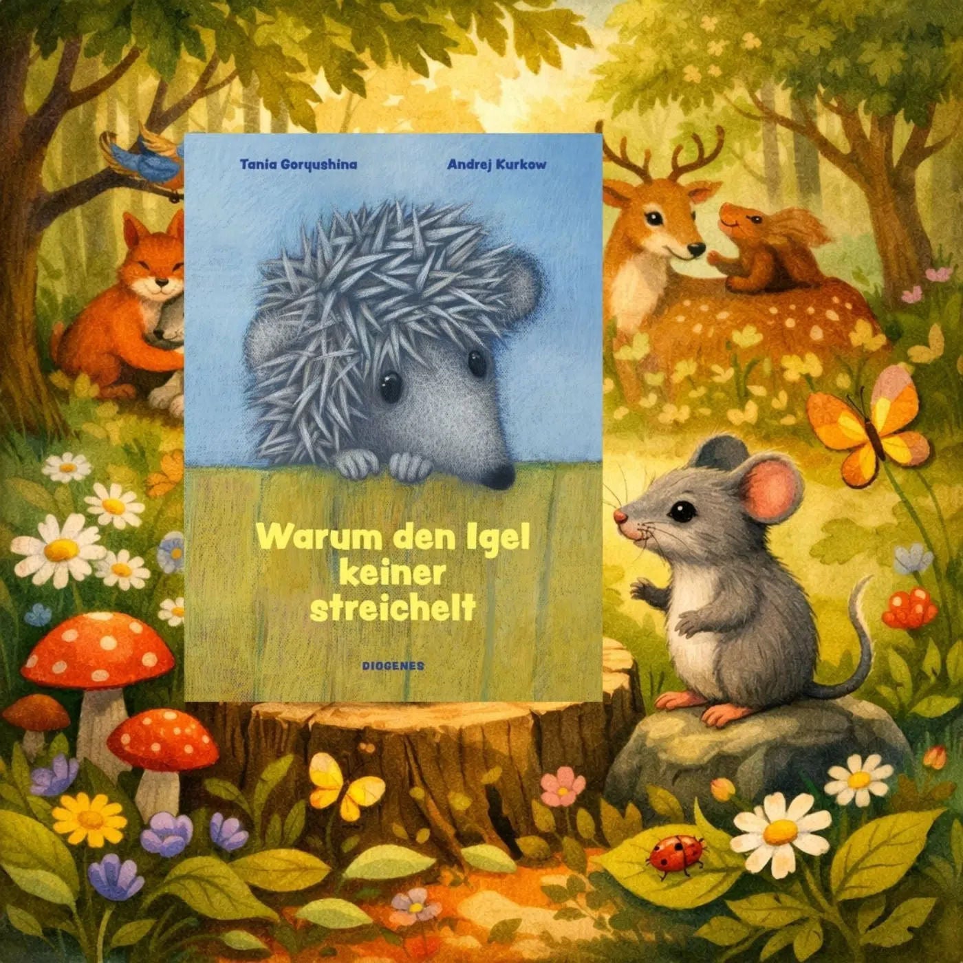 [Buchrezension] „Warum den Igel keiner streichelt“: Große Botschaft für kleine Helden