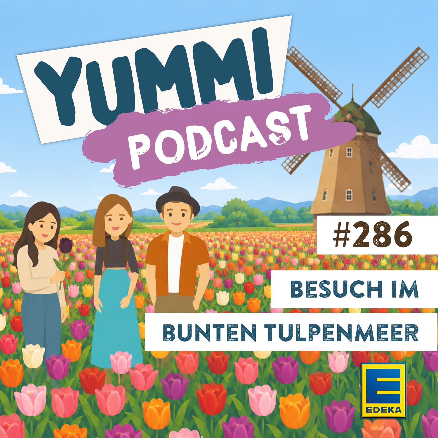 Besuch im bunten Tulpenmeer