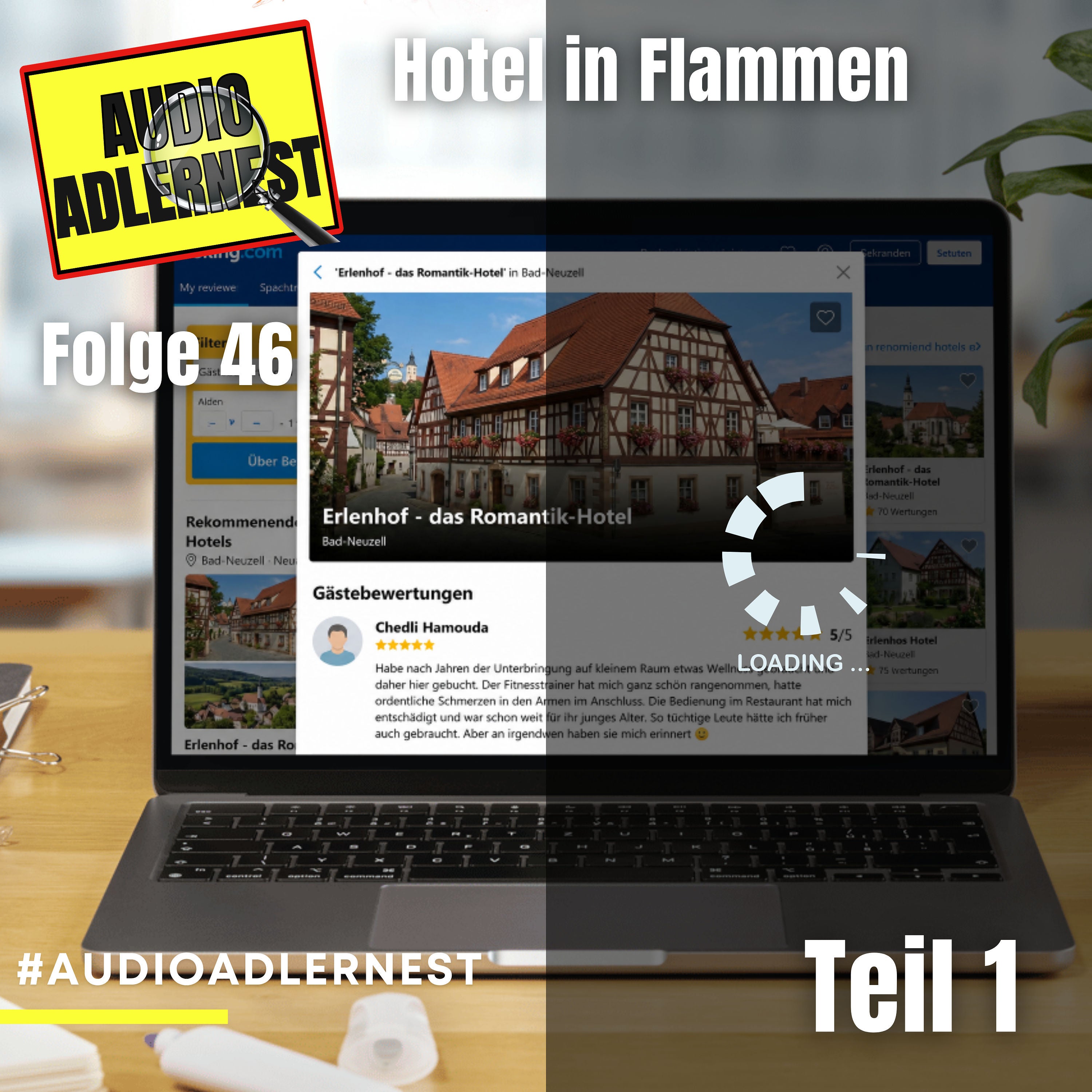 Hotel in Flammen - Teil 1 - TKKG Folge 46 - Audio Adlernest (#129)