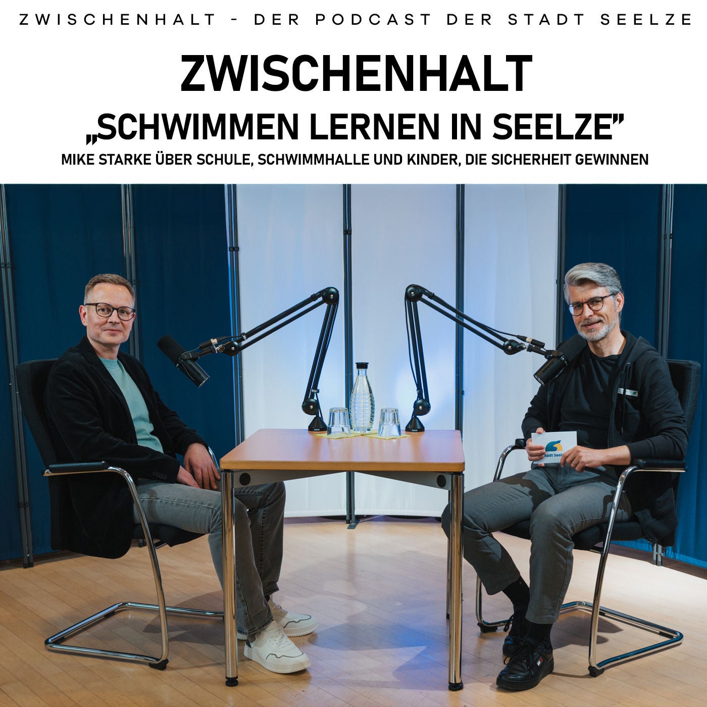 Podcast Zwischenhalt: Folge 13 "Schwimmen lernen in Seelze" Mike Starke über Schule Schwimmhalle und Kinder, die Sicherheit gewinnen