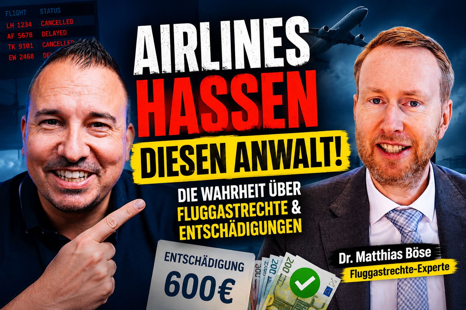 #397 - Airlines hassen diesen Anwalt! Die Wahrheit über Fluggastrechte & Entschädigungen
