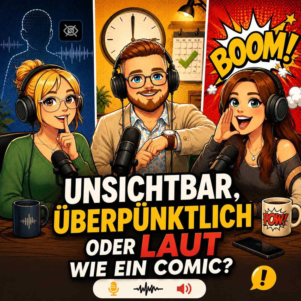 #007 Unsichtbar, Überpünktlich oder Laut wie ein Comic?