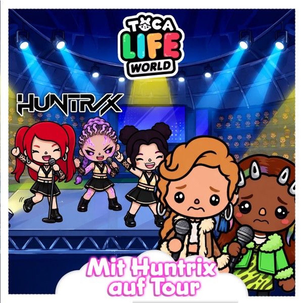 Mit Huntrix auf Tour
