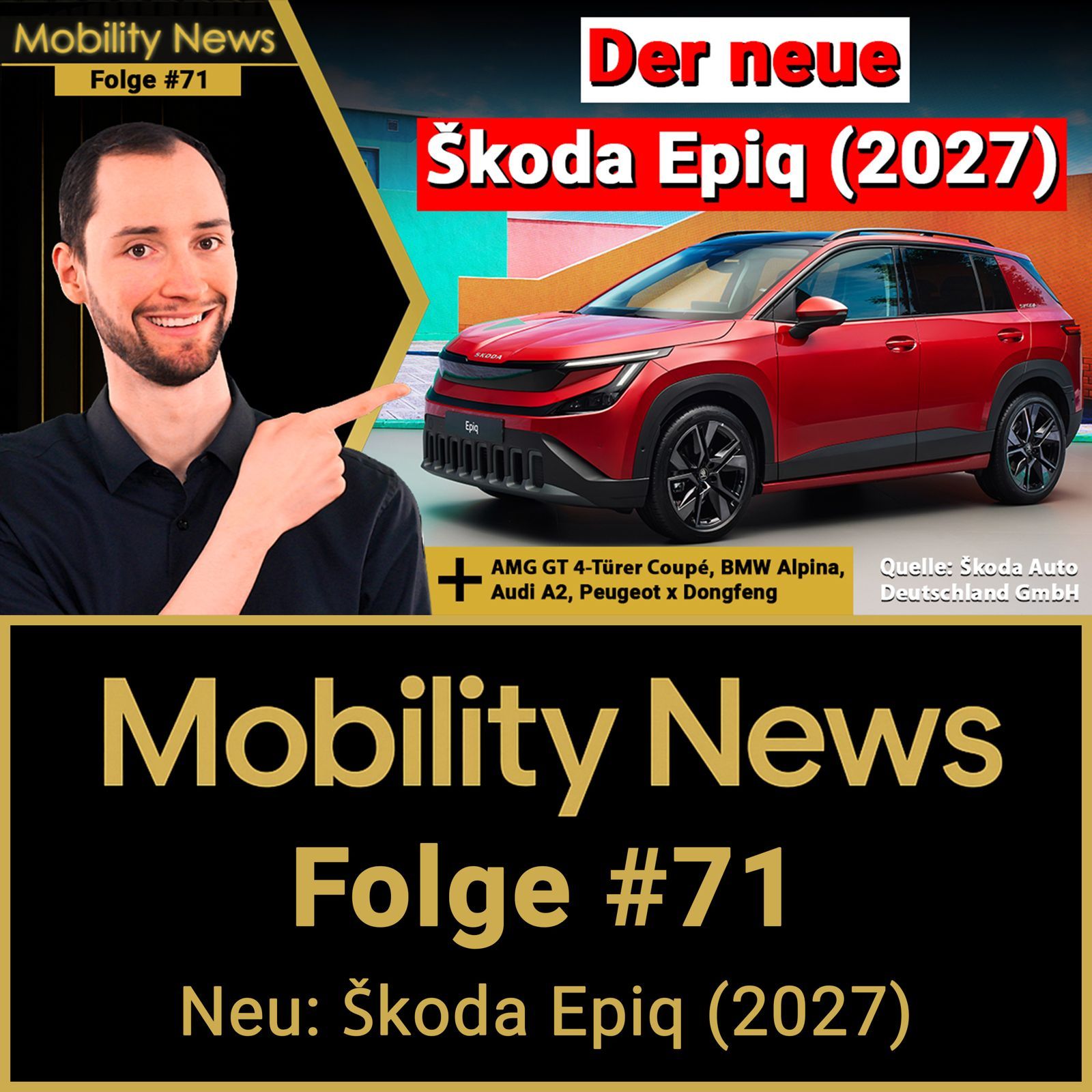 ENDLICH ein Volks-Stromer? Škoda greift mit dem Epiq (2027) jetzt richtig an! | Mobility News #71