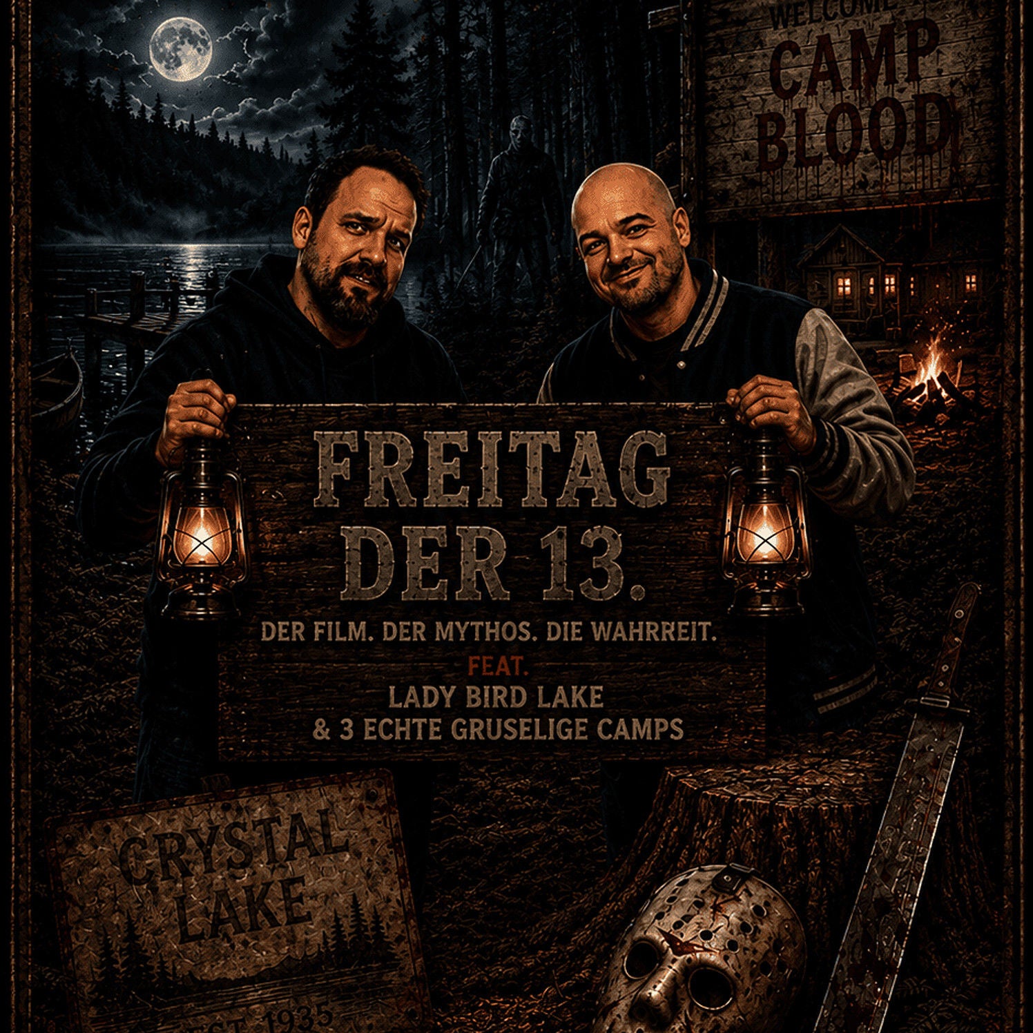 #005 - Freitag der 13.: Lady Bird Lake & 3 echte Horror-Camps