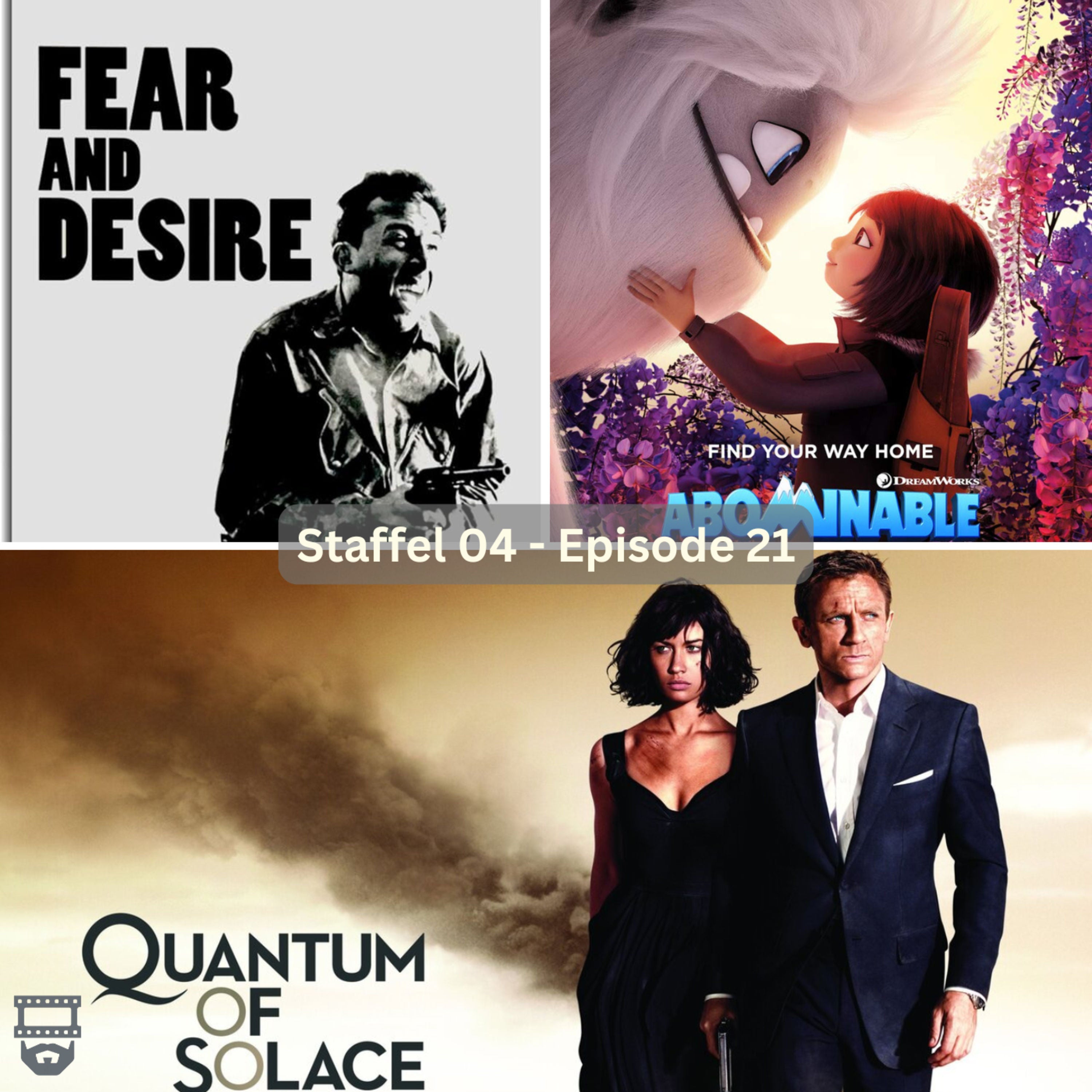 S04E21 - Fear and Desire, Everest - Ein Yeti will hoch hinaus, Ein Quantum Trost
