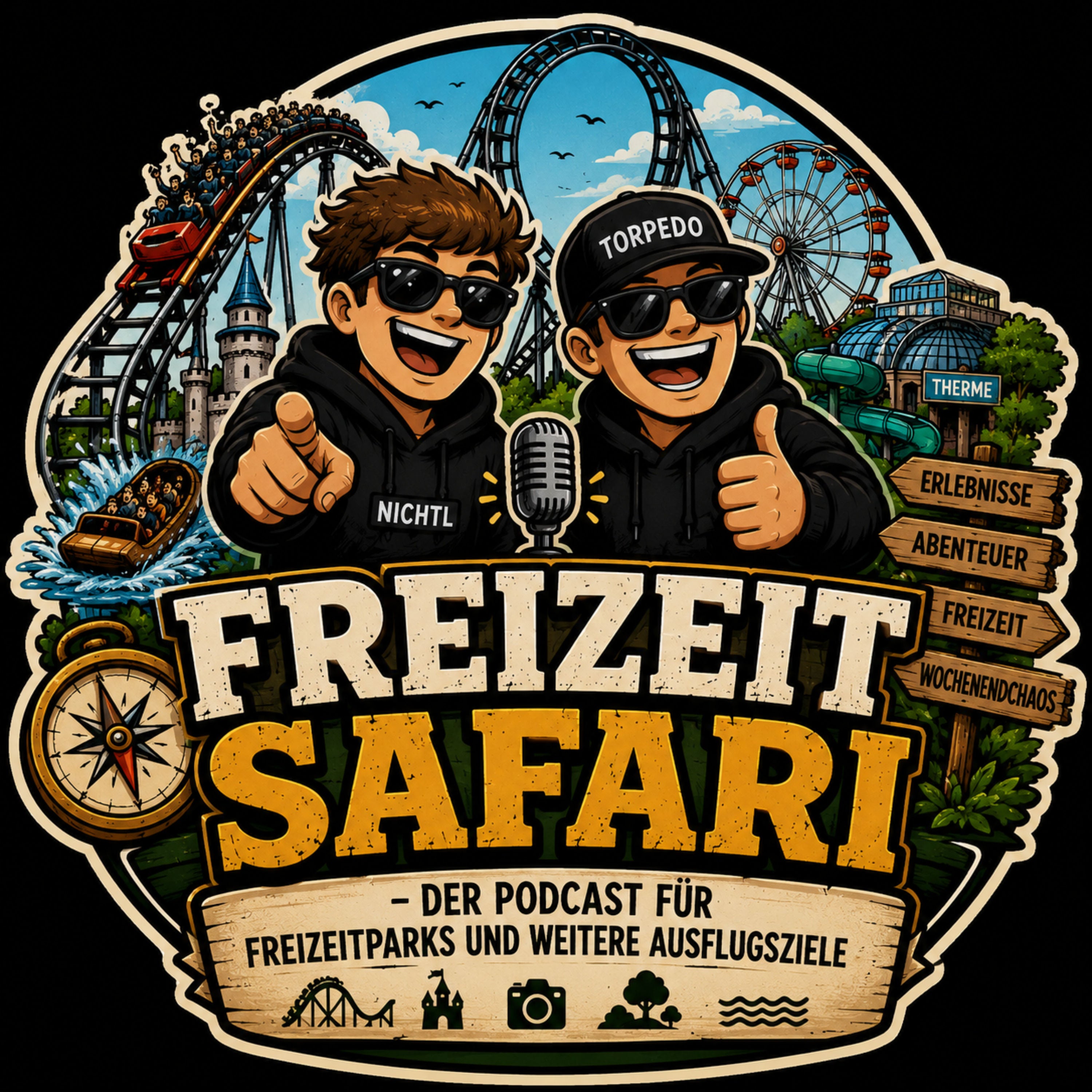 Freizeitsafari – der Podcast für Freizeitparks und weitere Ausflugsziele