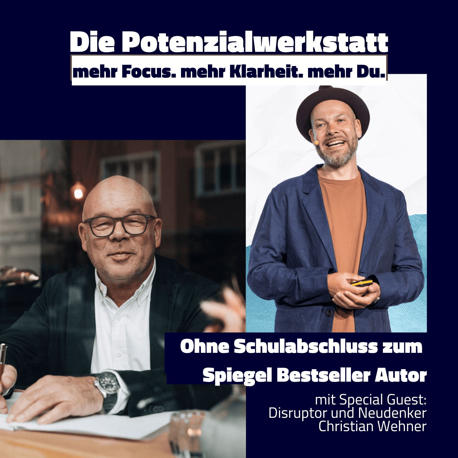Ohne Schulabschluss zum Spiegel Bestseller Autor - Christian Wehner
