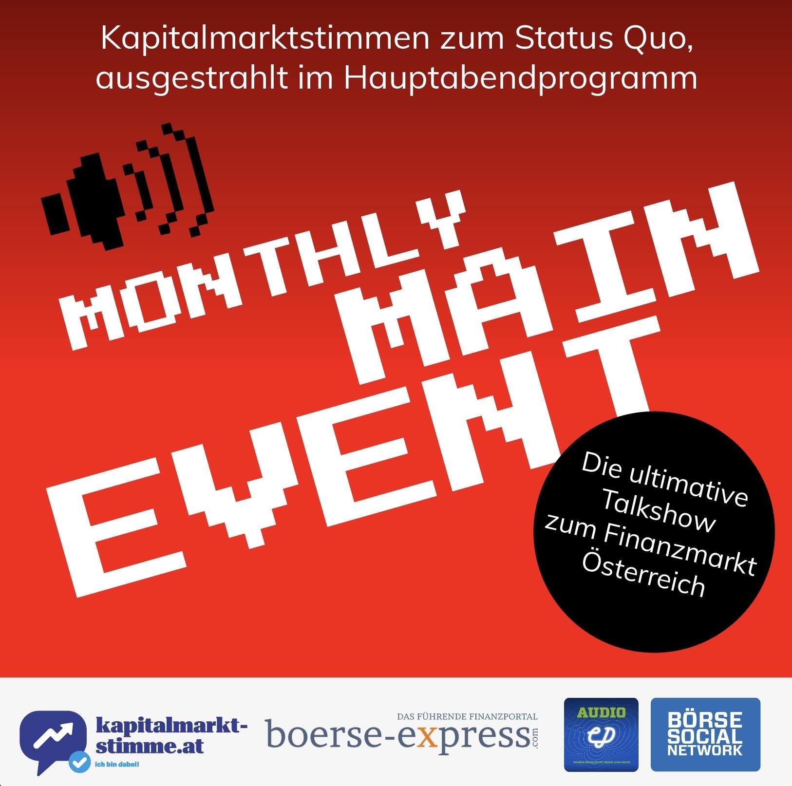 Monthly Main Event #2: Darüber spricht man an der Wiener Börse im Mai 2026