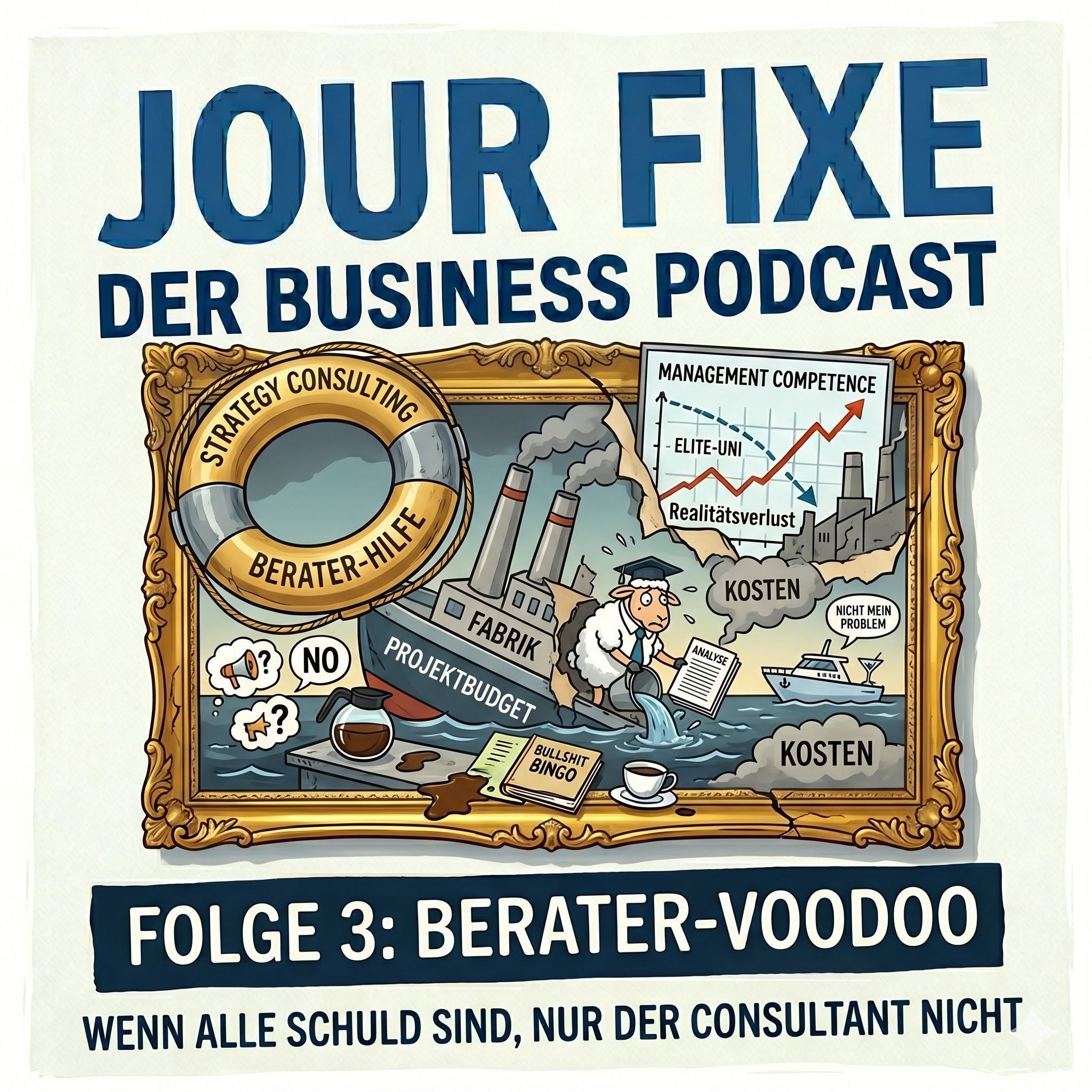 Jour Fixe #3: Berater-Voodoo – Wenn alle schuld sind, nur der Consultant nicht