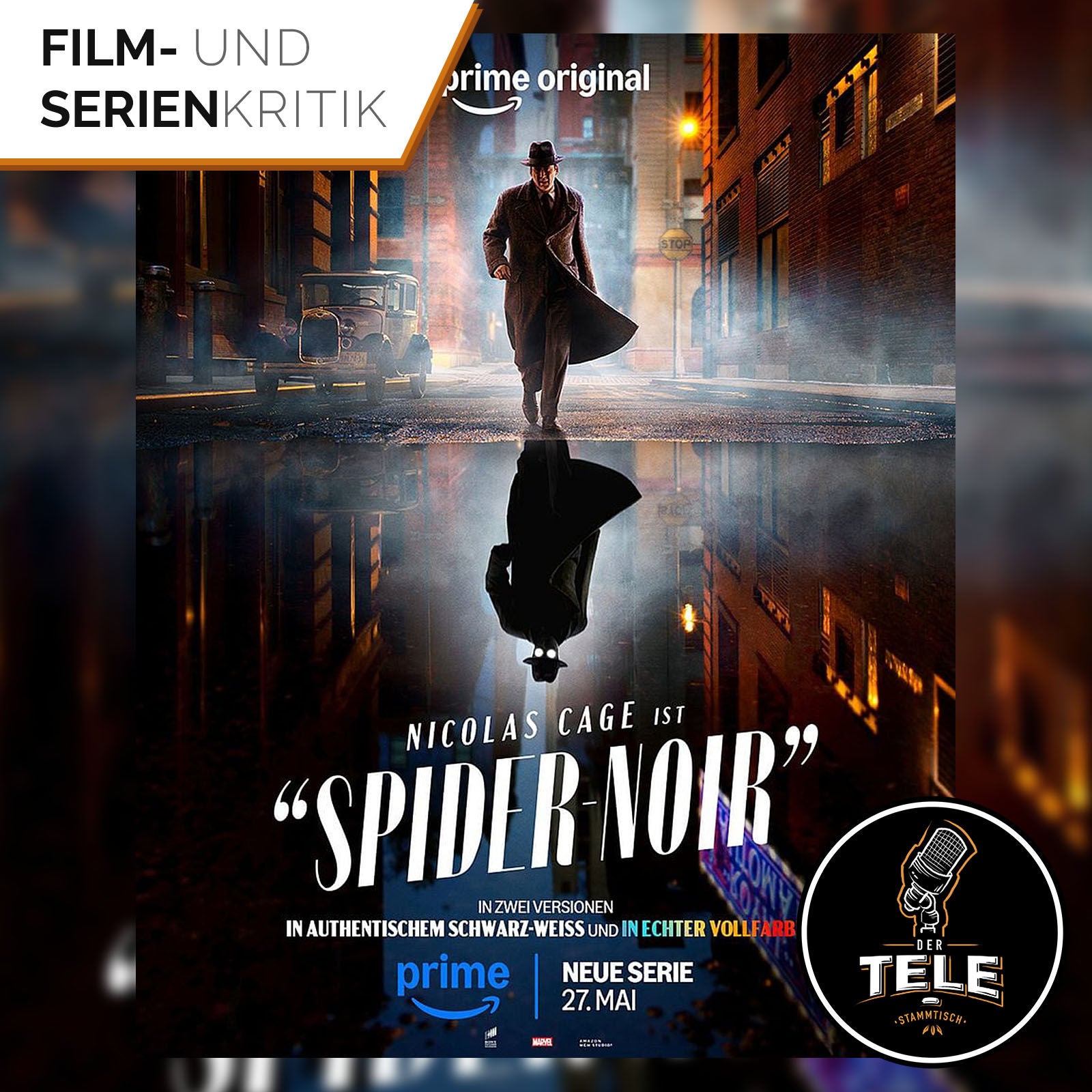 Spider-Noir (Prime Video) | Düster, stilvoll, überraschend anders: Definiert Nicolas Cage Spider-Man neu?