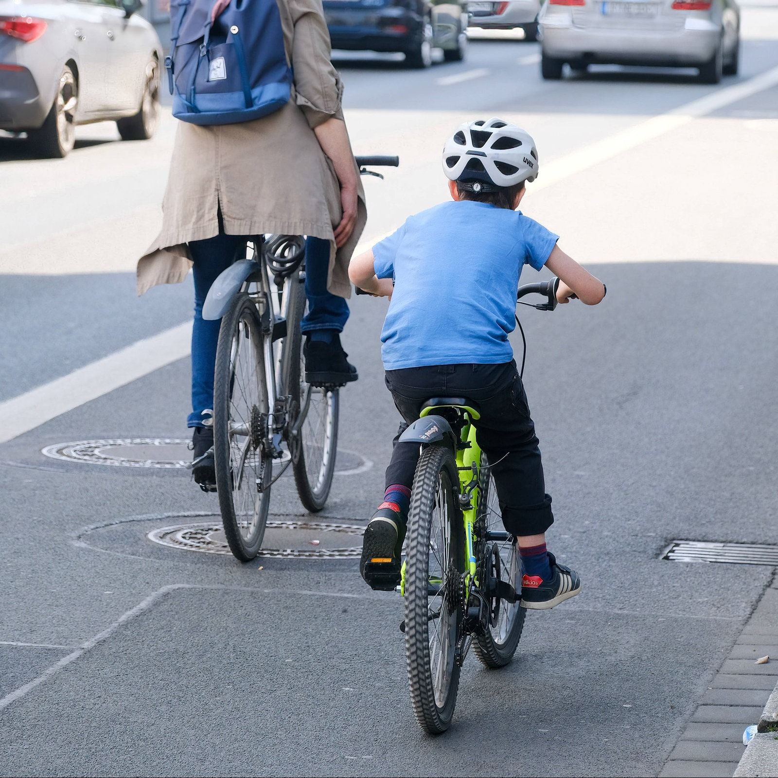 Polizei warnt: Zu wenig Kinder fahren sicher Rad