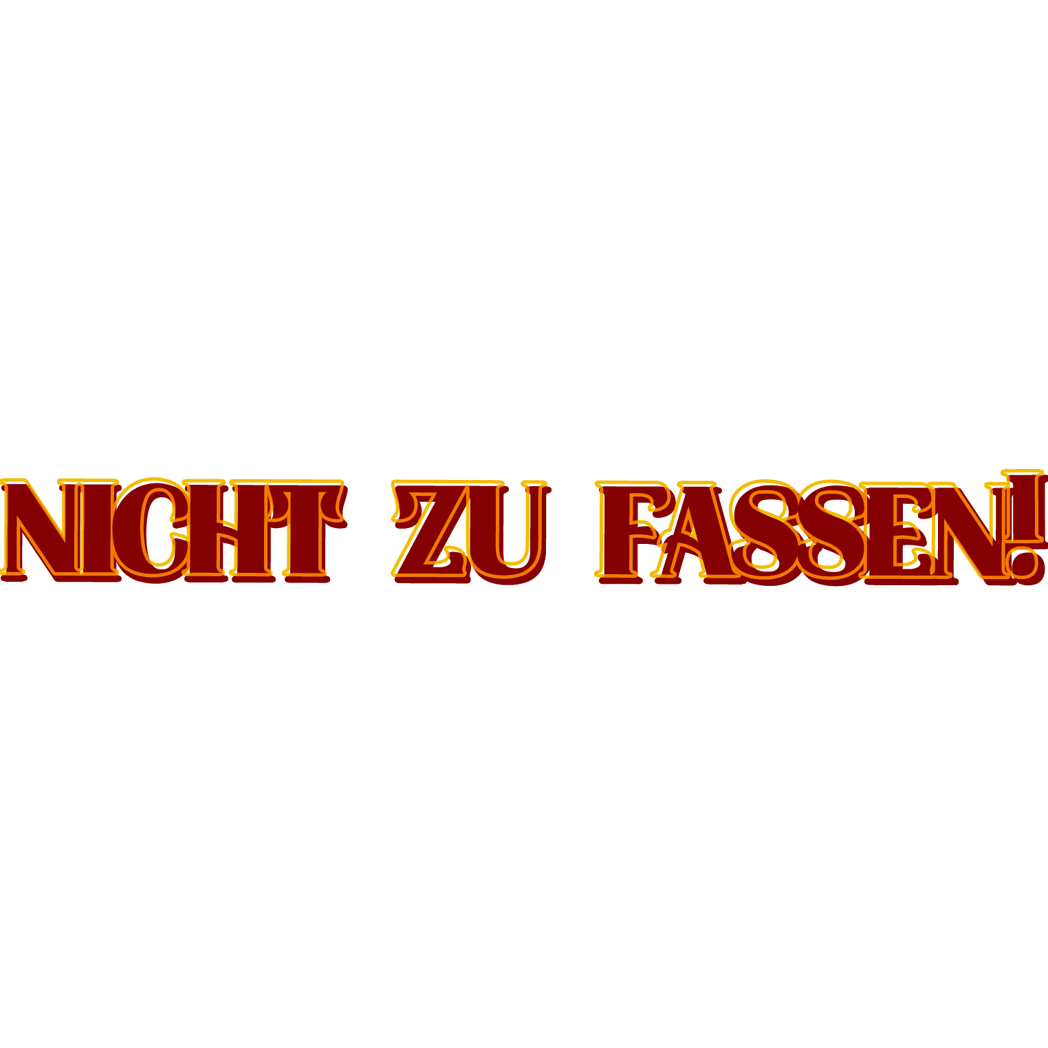 Nicht zu fassen!