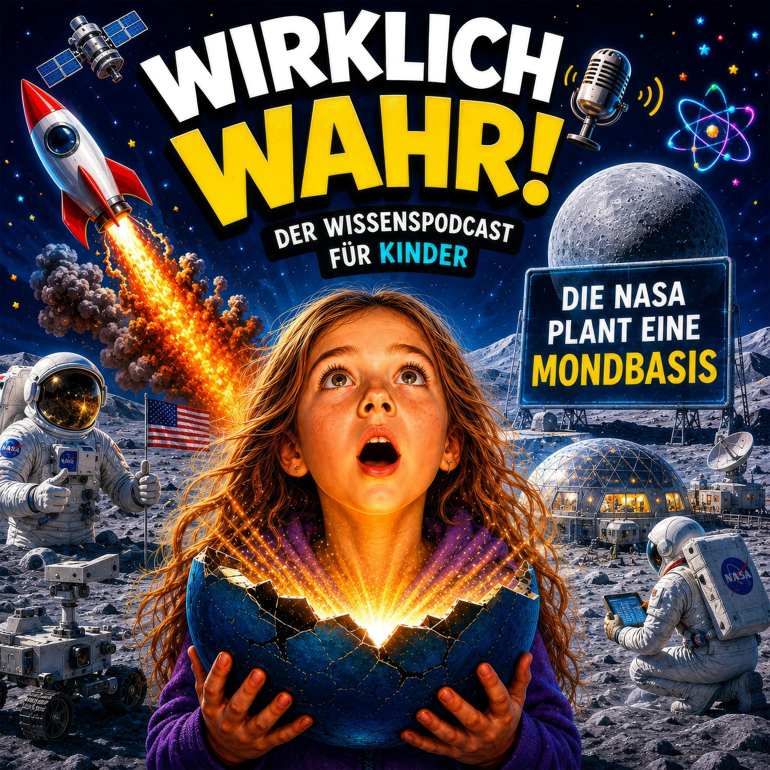 Was ist da los? Die NASA plant eine Mondbasis