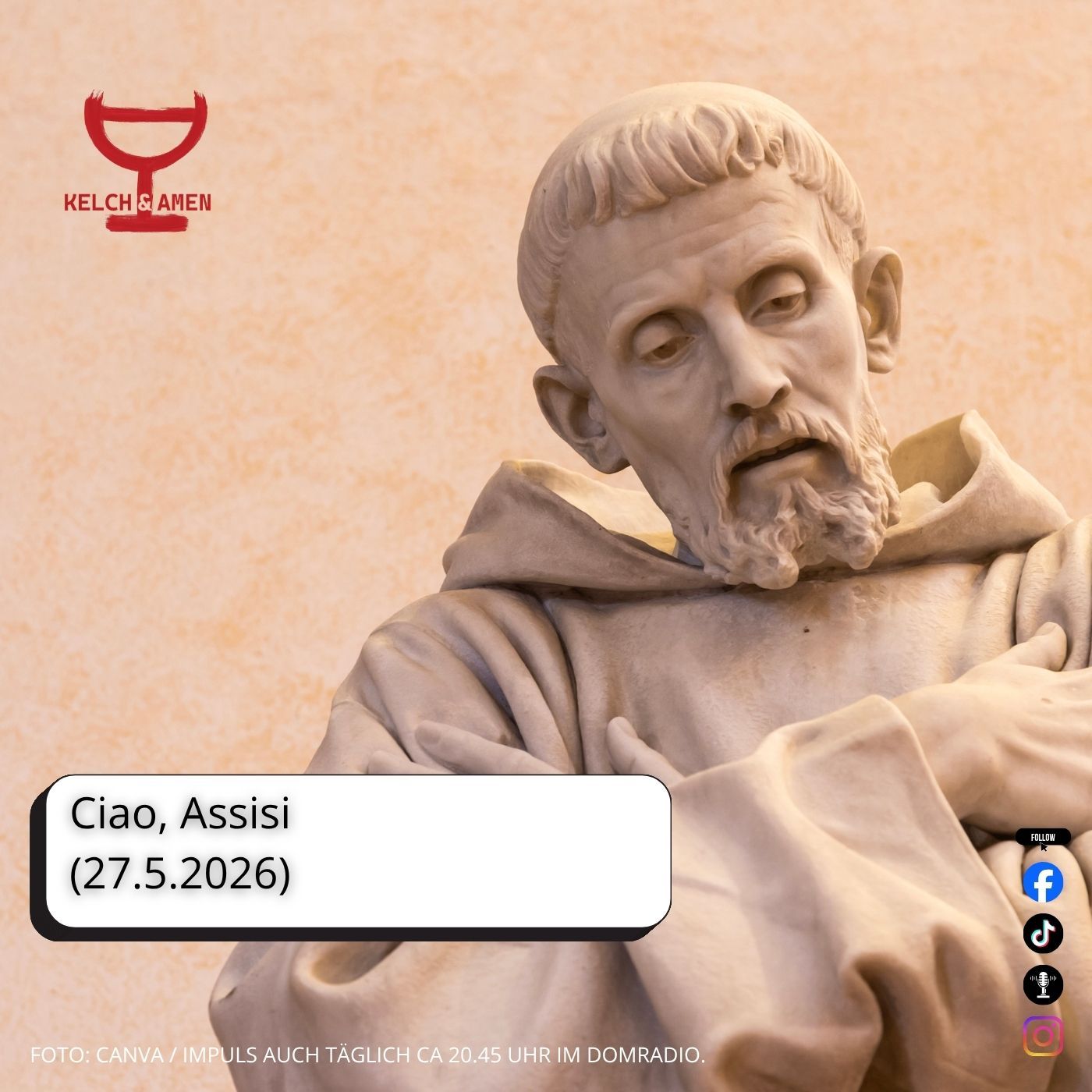 Ciao, Assisi // 27.5.2026