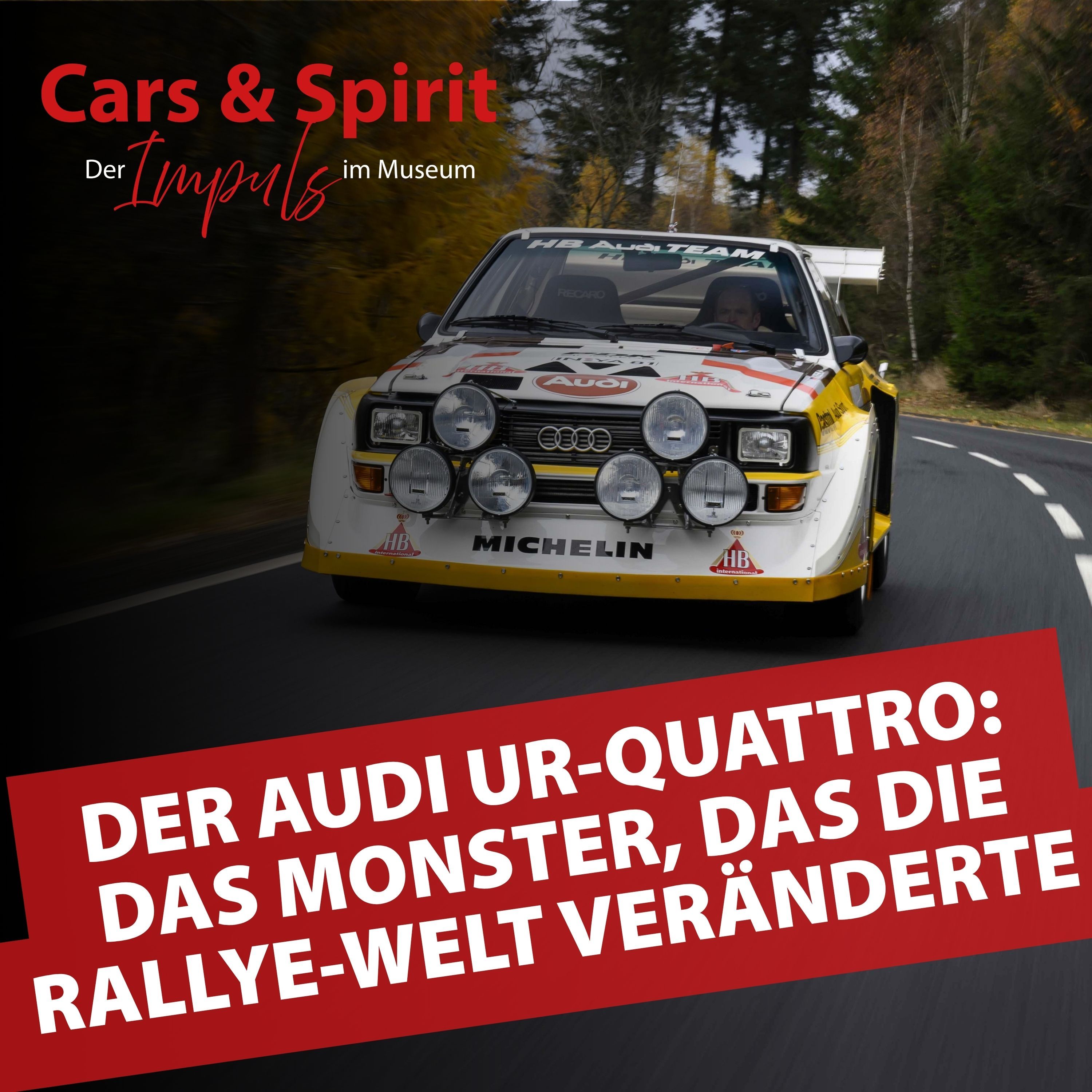 Der Audi Ur-quattro: Das Monster, das die Rallye-Welt für immer veränderte | Manuel Fleßenkämper