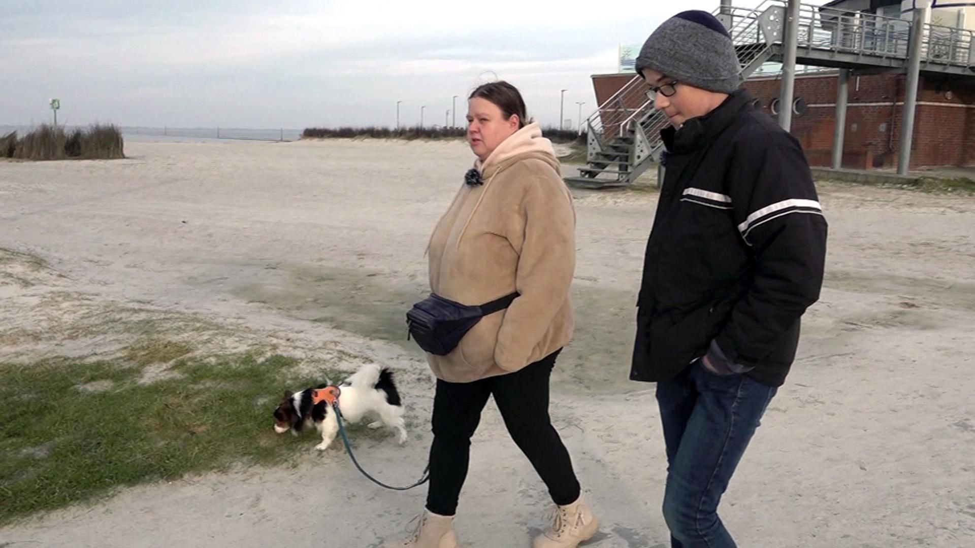 Ruhiges Meer, raue See