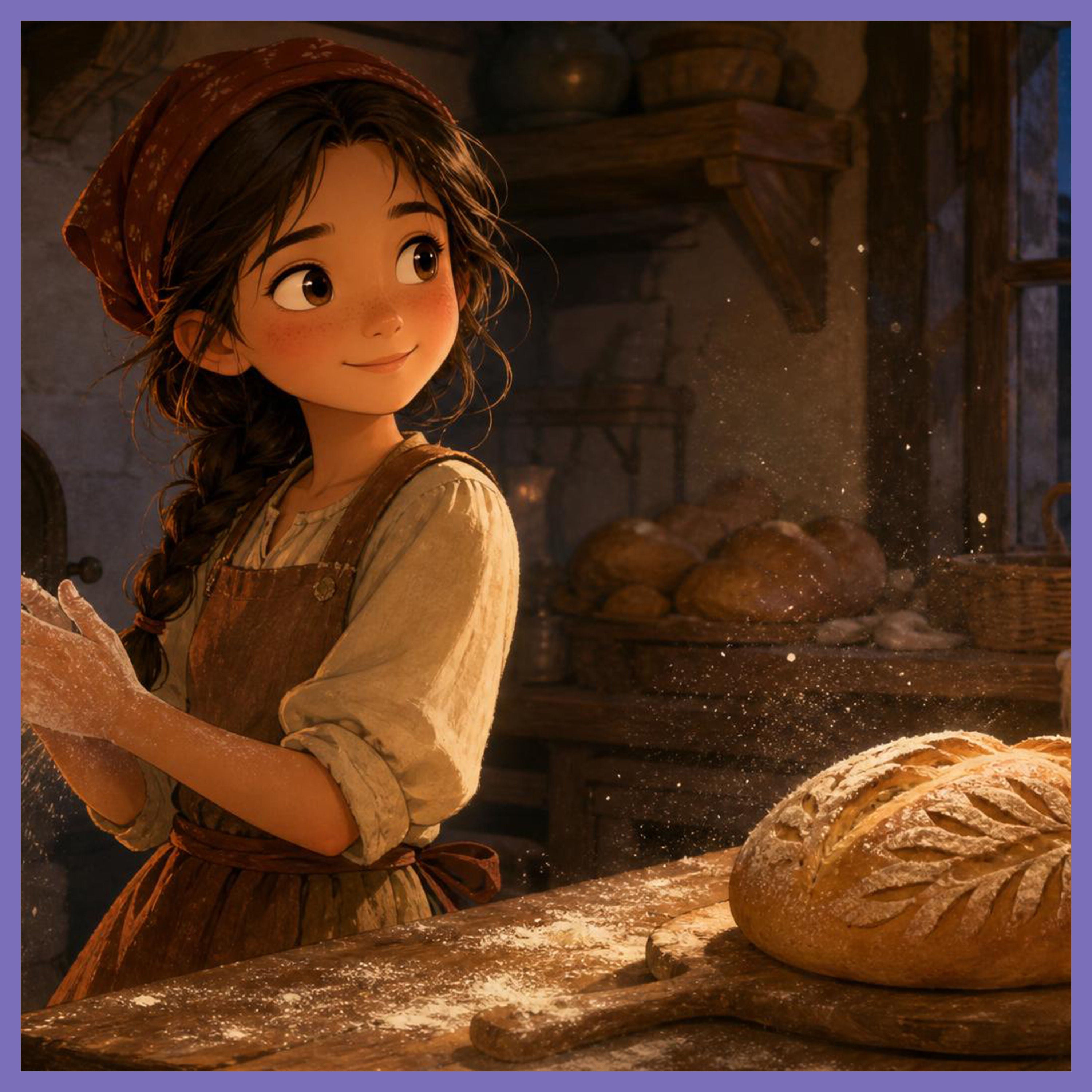 Fia und das erste Brot – Gute Nacht Geschichte für Kinder