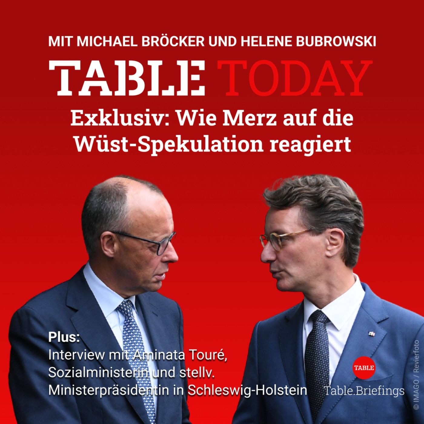 Exklusiv: Wie Merz auf die Wüst-Spekulation reagiert