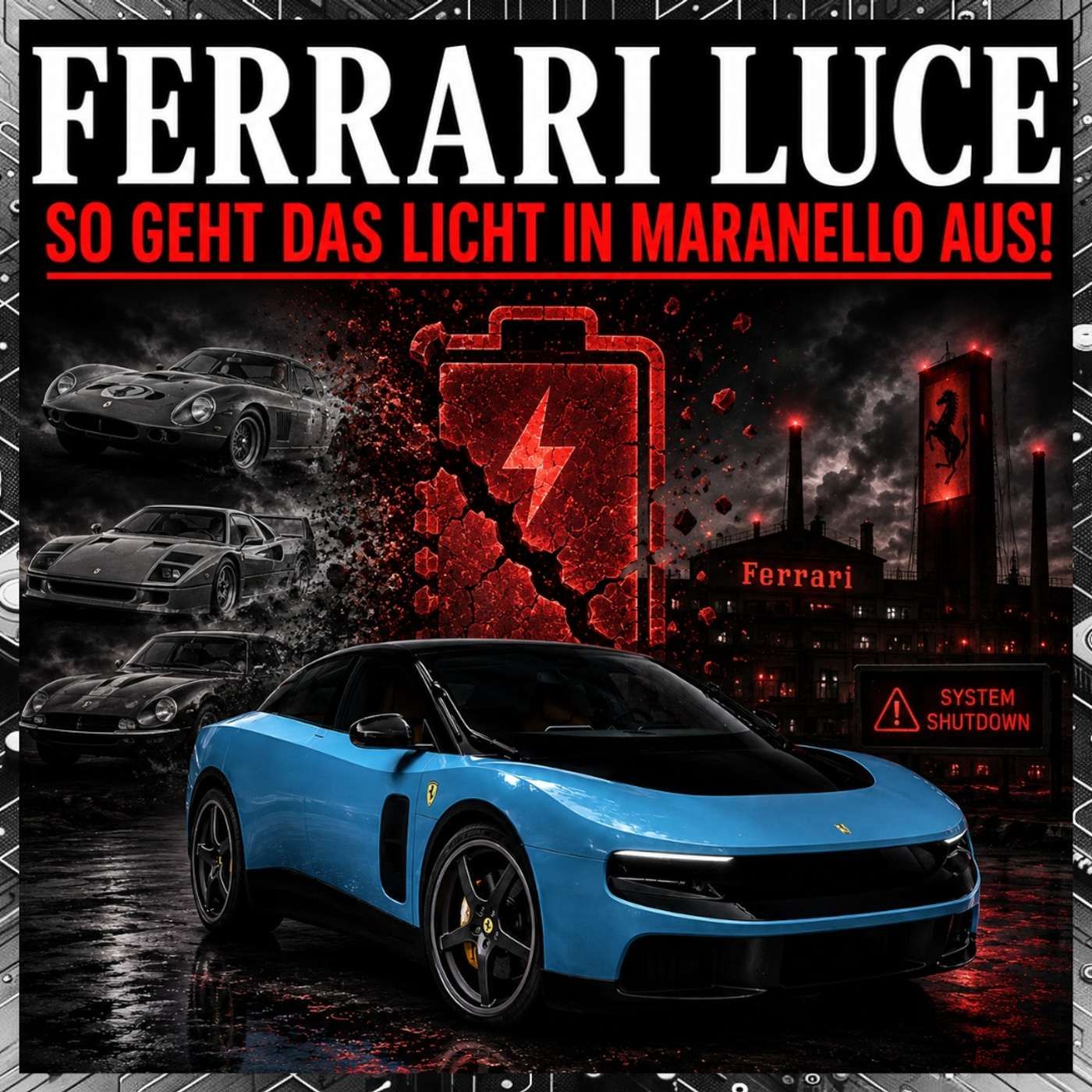 Ferrari Luce - So geht in Maranello das Licht aus!