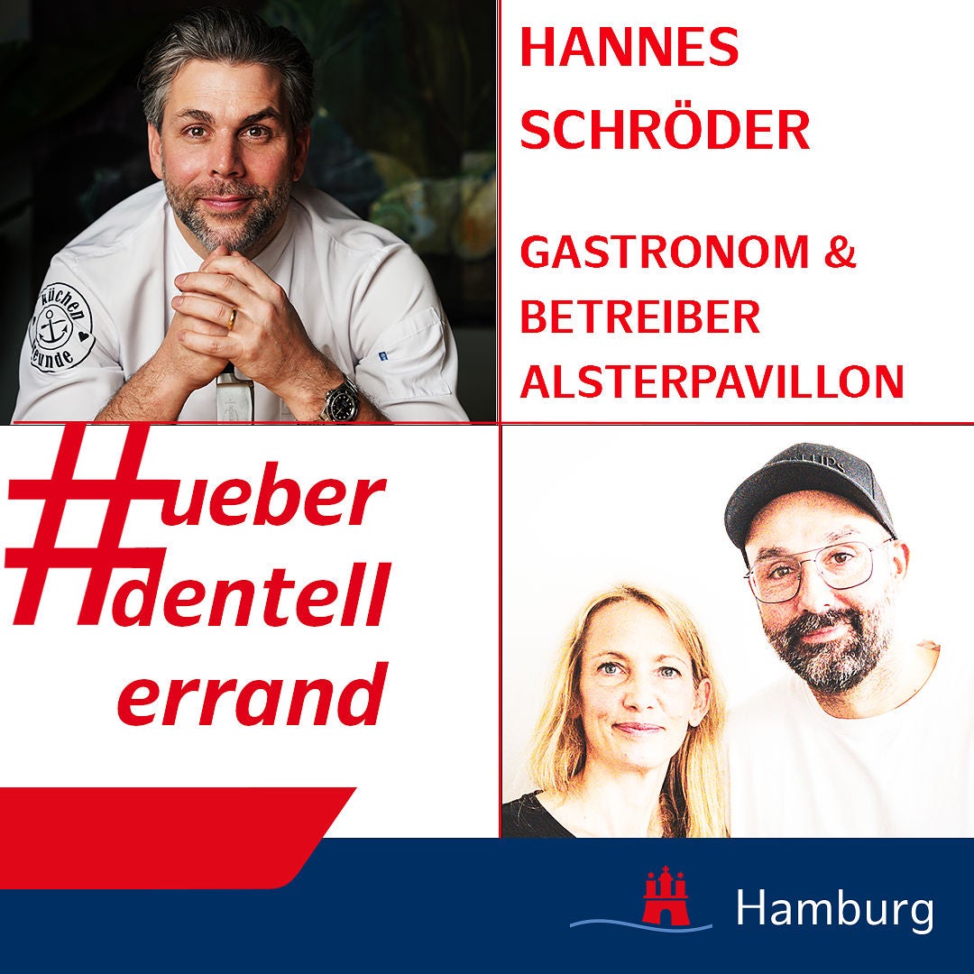 #ueberdentellerrand - Der Podcast. #93 mit Hannes Schröder, Gastronom und Betreiber Alsterpavillon Hamburg