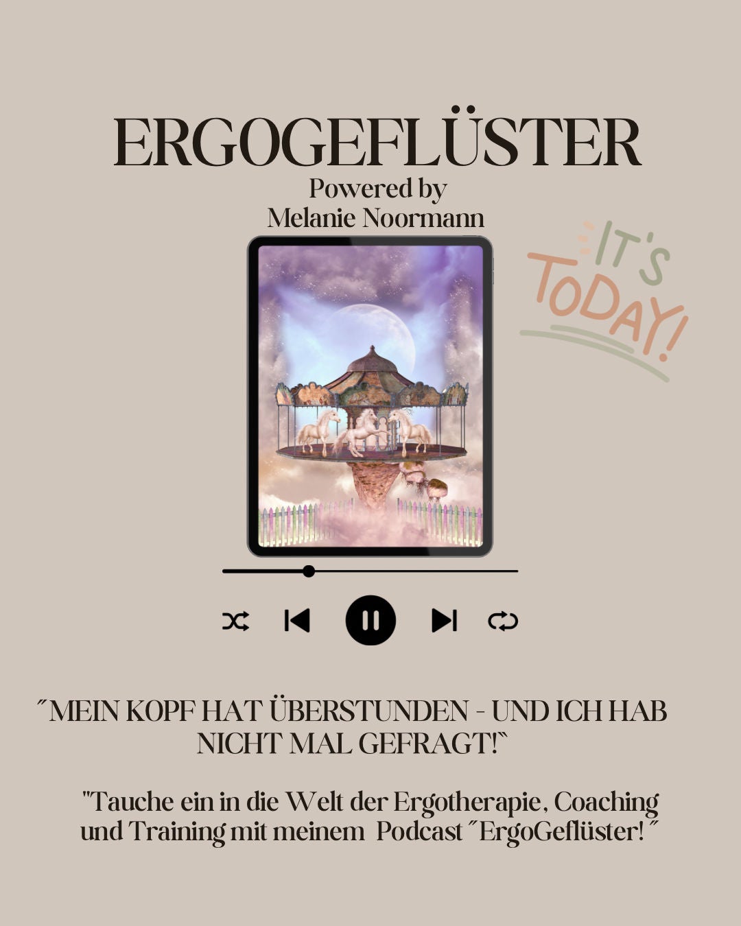 Mein Kopf macht Überstunden - und ich habe nicht danach gefragt