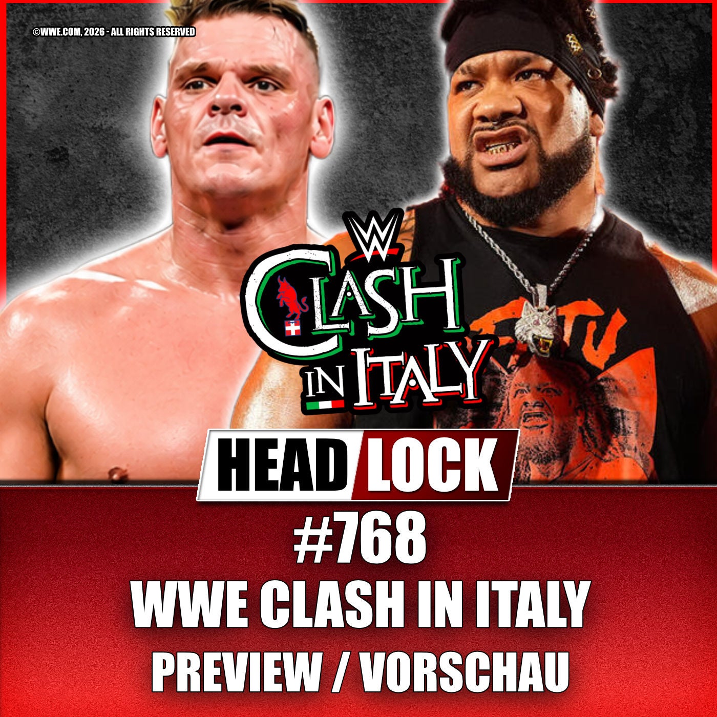 WWE Clash in Italy (PREVIEW / VORSCHAU) ⚡Brocks Rückkehr, Gunthers Chance & Roman unter Druck