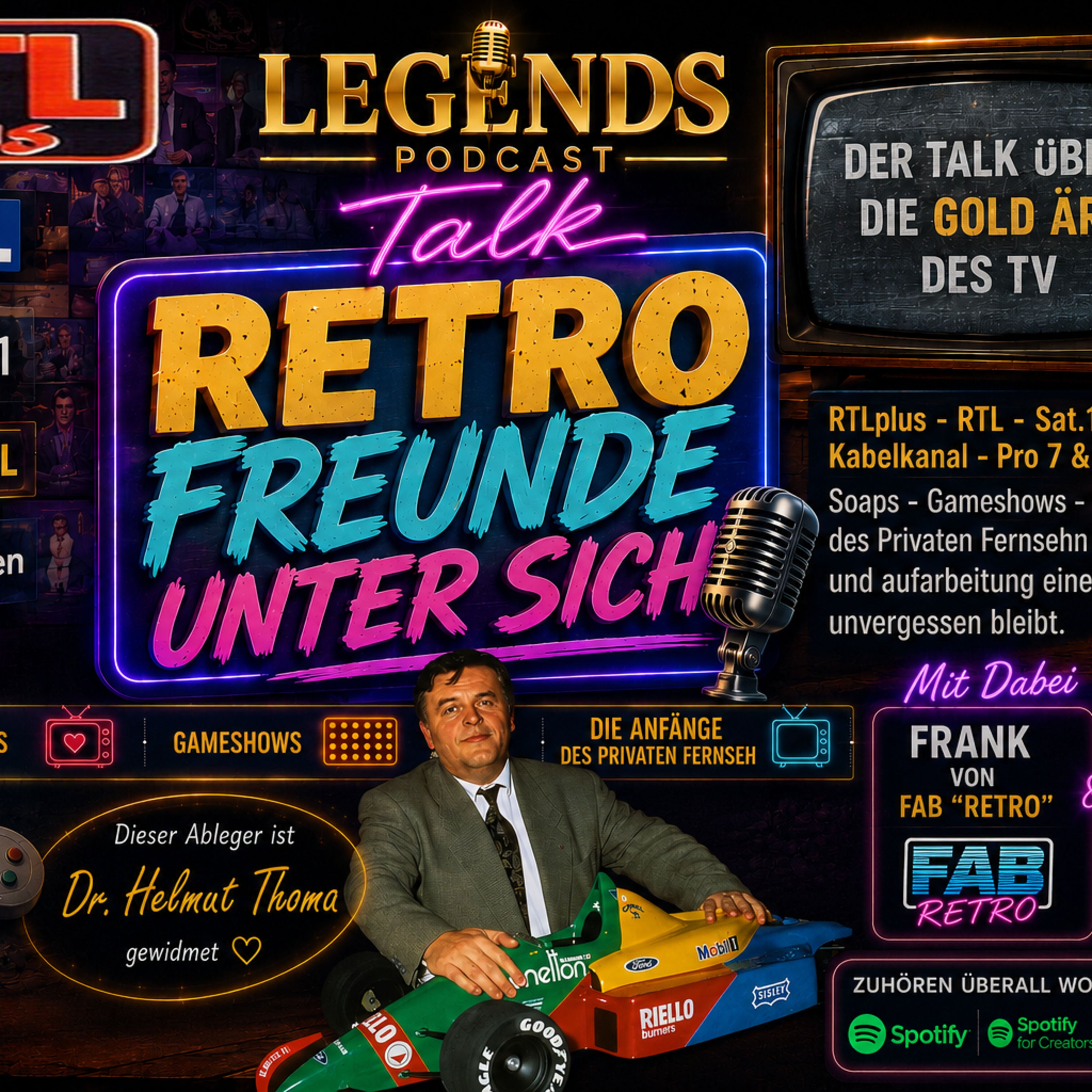 Retro Freunde unter sich! – Die goldene TV-Zeit von RTLplus 1984 - Pilot - 1ter Teil