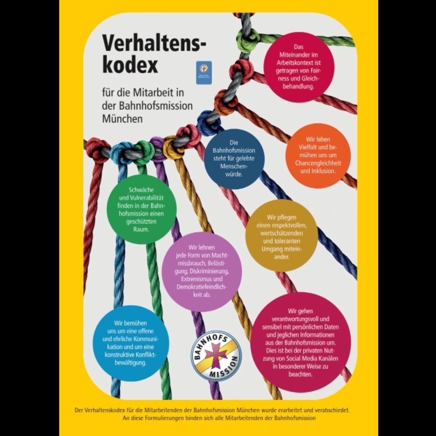 Verhaltenskodex bei IN VIA und Bahnhofsmission