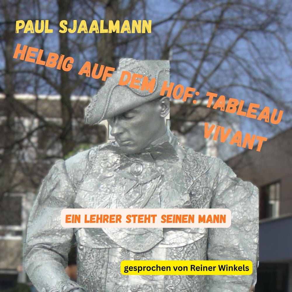 Helbig auf dem Hof. Tableau vivant.