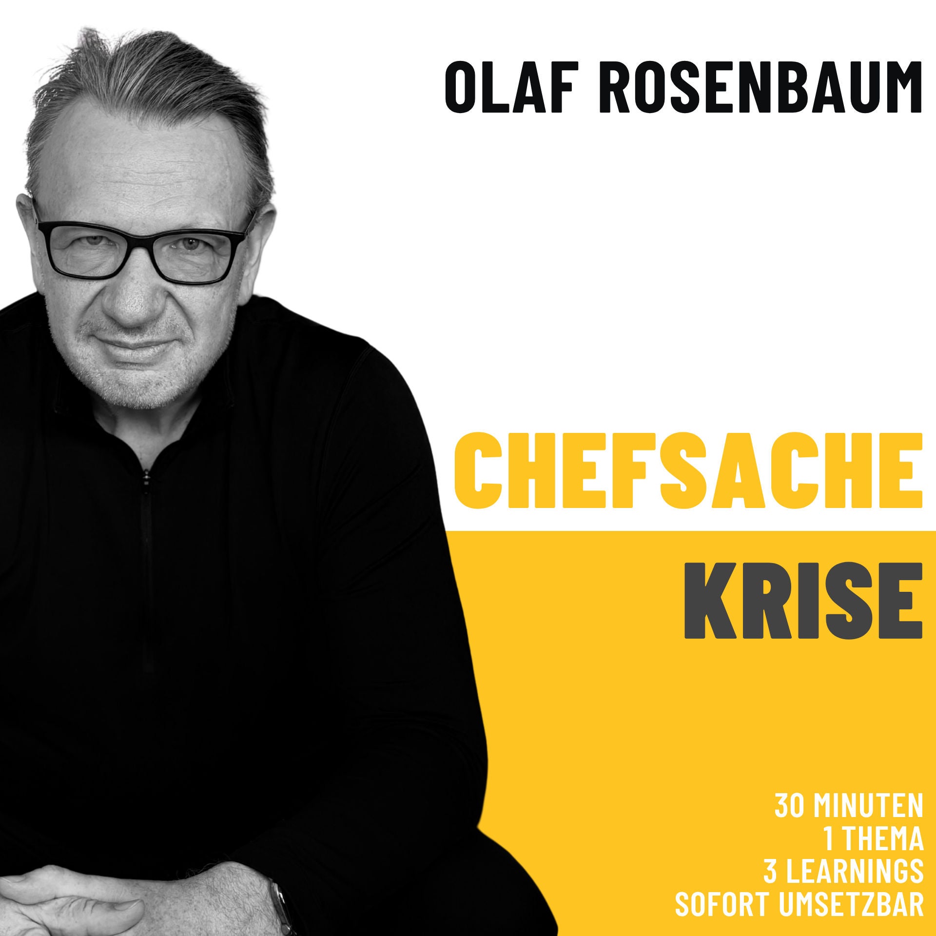 Chefsache Krise – der Podcast für Unternehmerinnen und Unternehmer