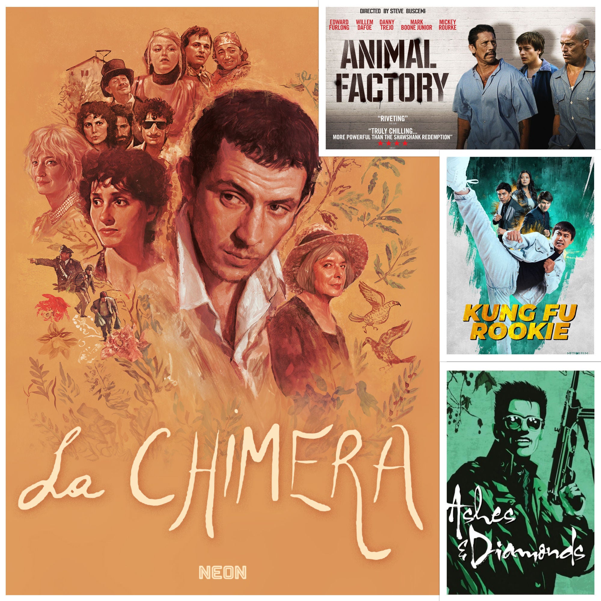 Supporter-Special Vol. 34 (Animal Factory / Ashes & Diamonds / Kung Fu Rookie / La Chimera)