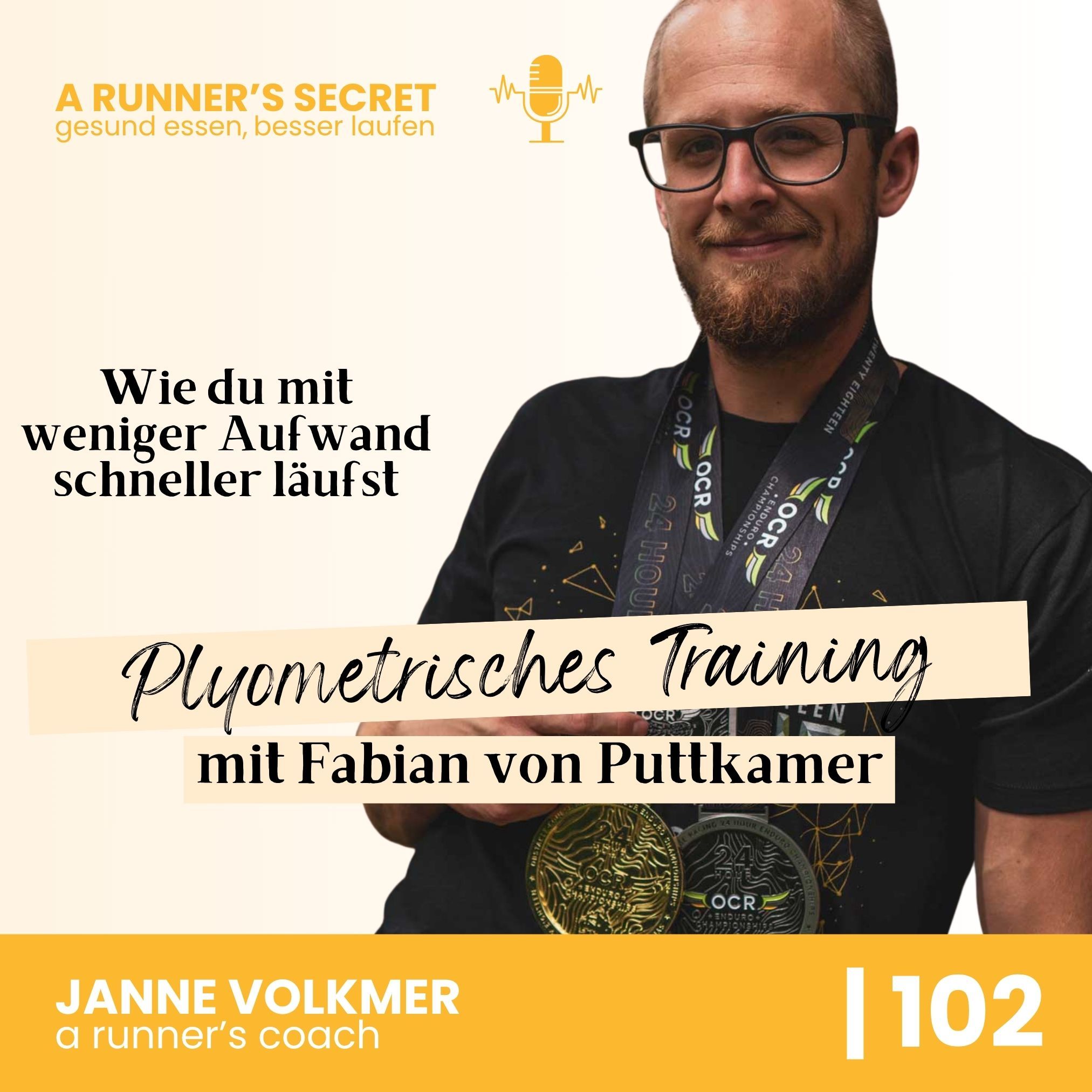102 | Schneller Laufen durch plyometrisches Training: Interview mit Fabian von Puttkamer