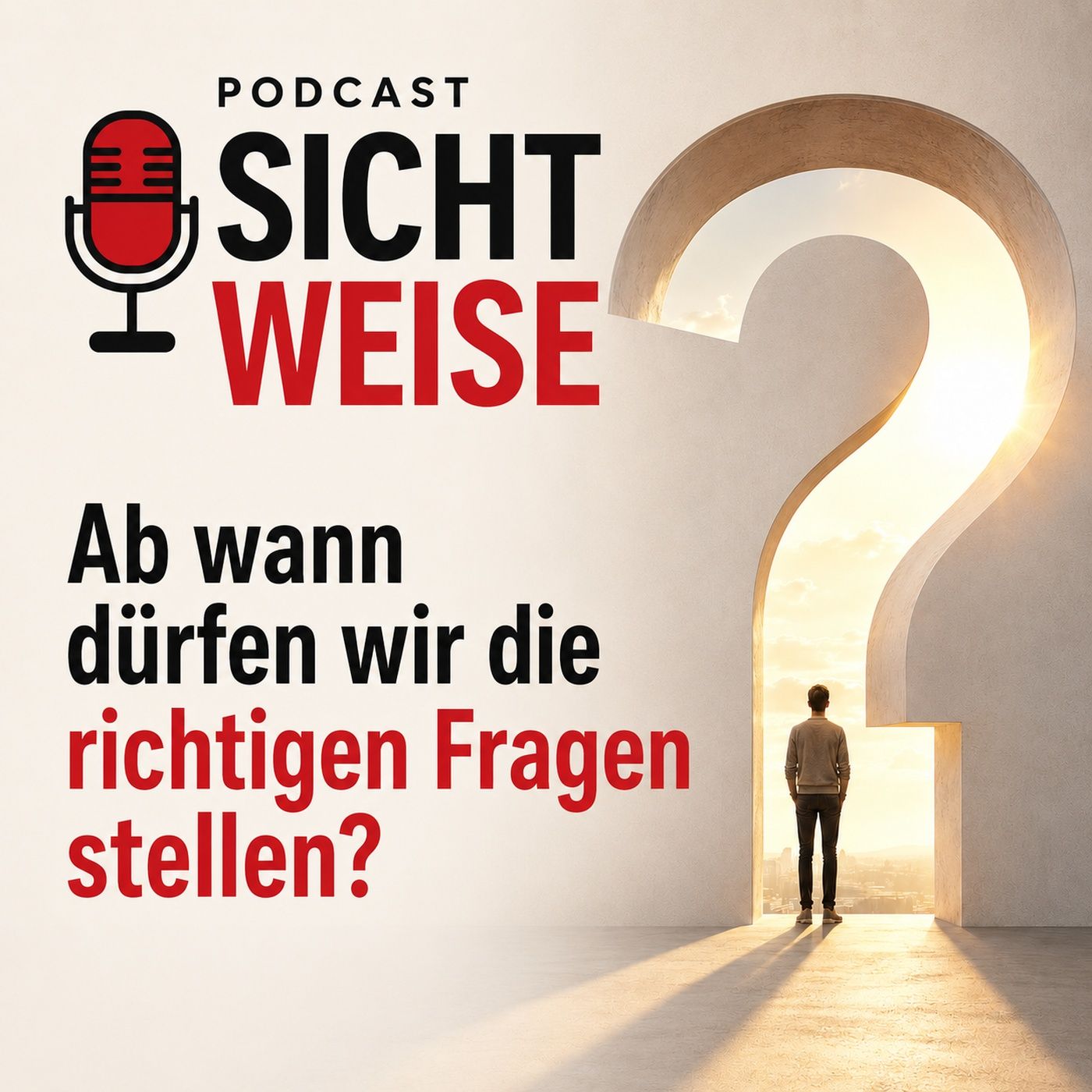 Ab wann dürfen wir die richtigen Fragen stellen? Sicht Weise – von und mit Anette Pelzer