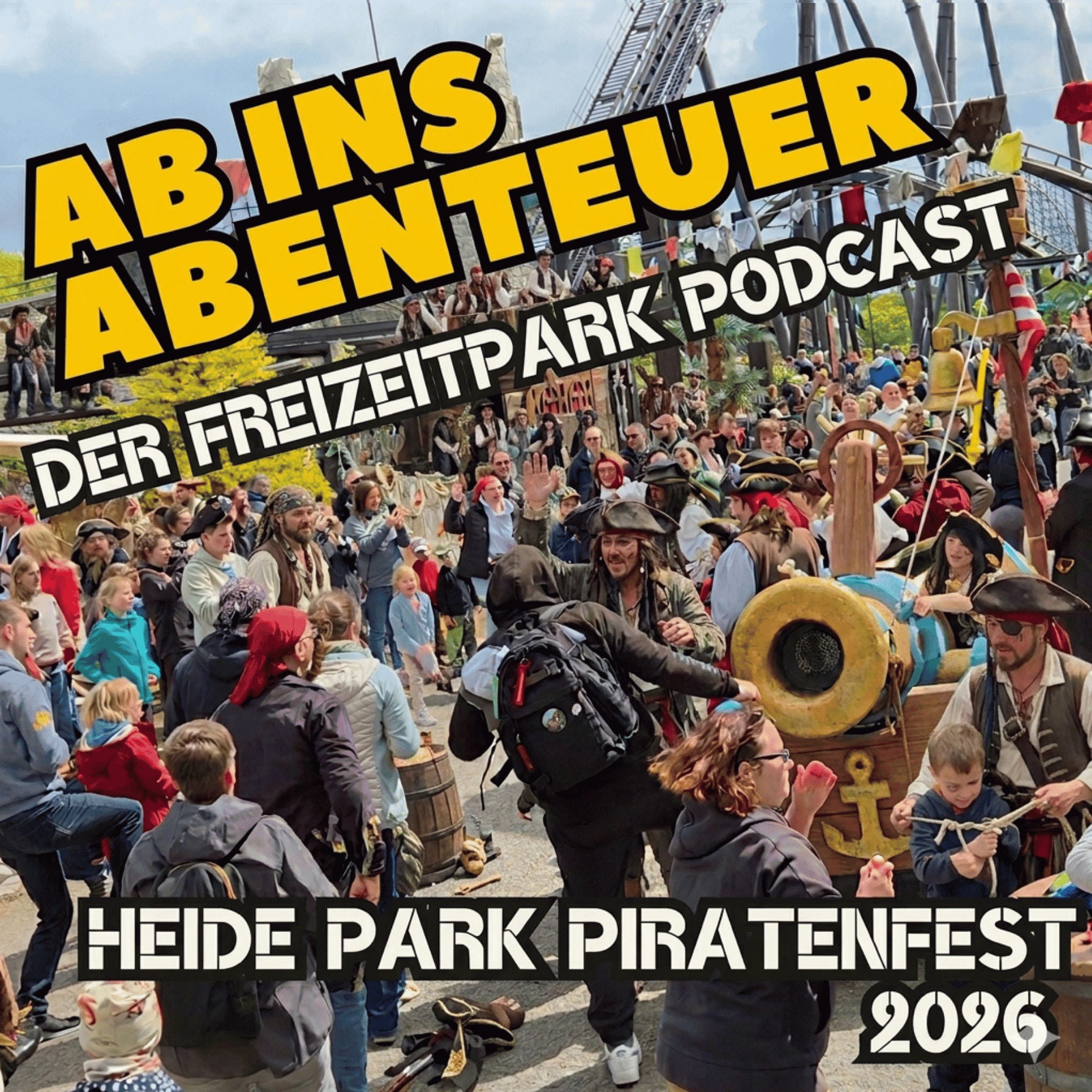 Leinen los! Heide Park Piratenfest 2026
