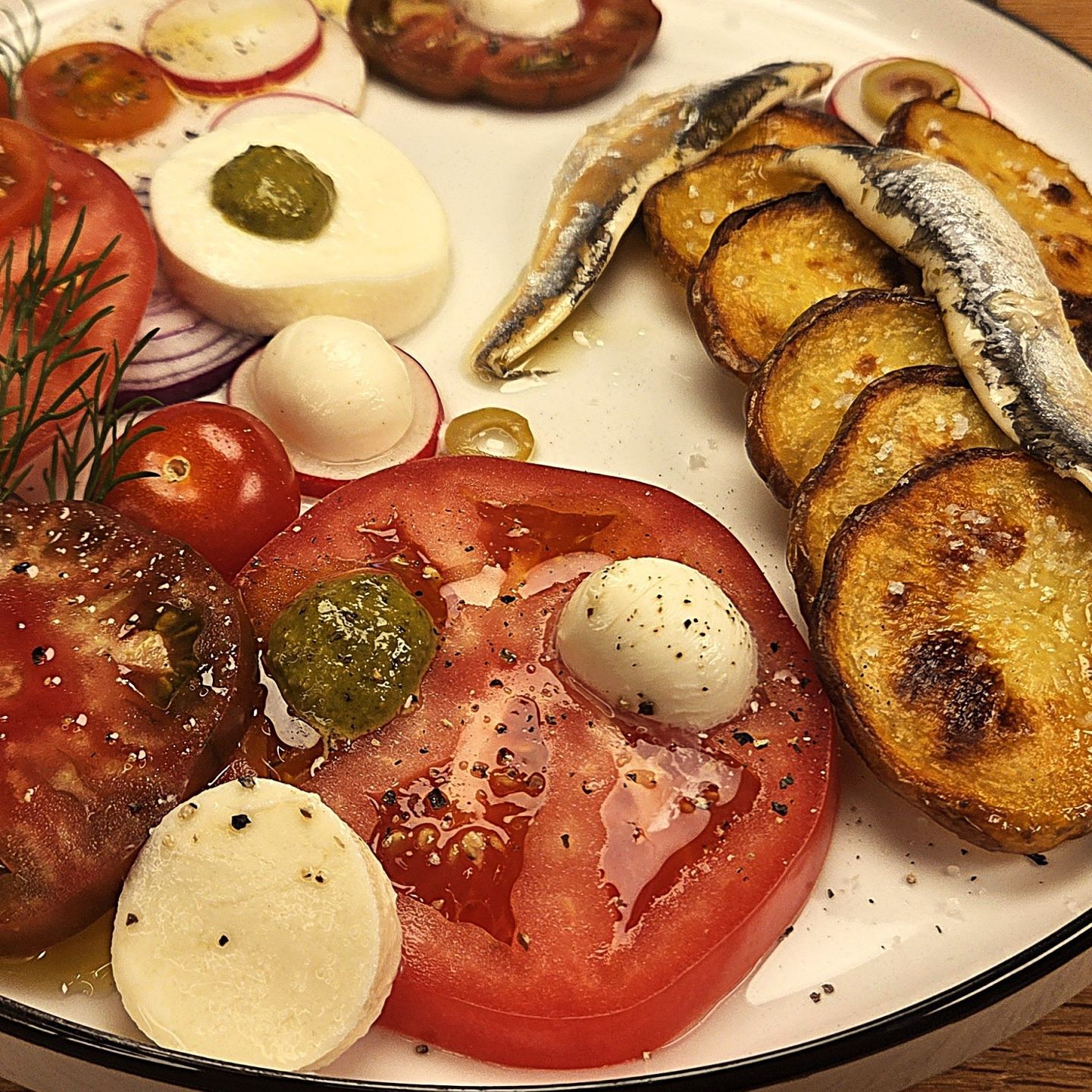 Folge 174 - Bratkartoffel-Caprese mit Sardellenfilets