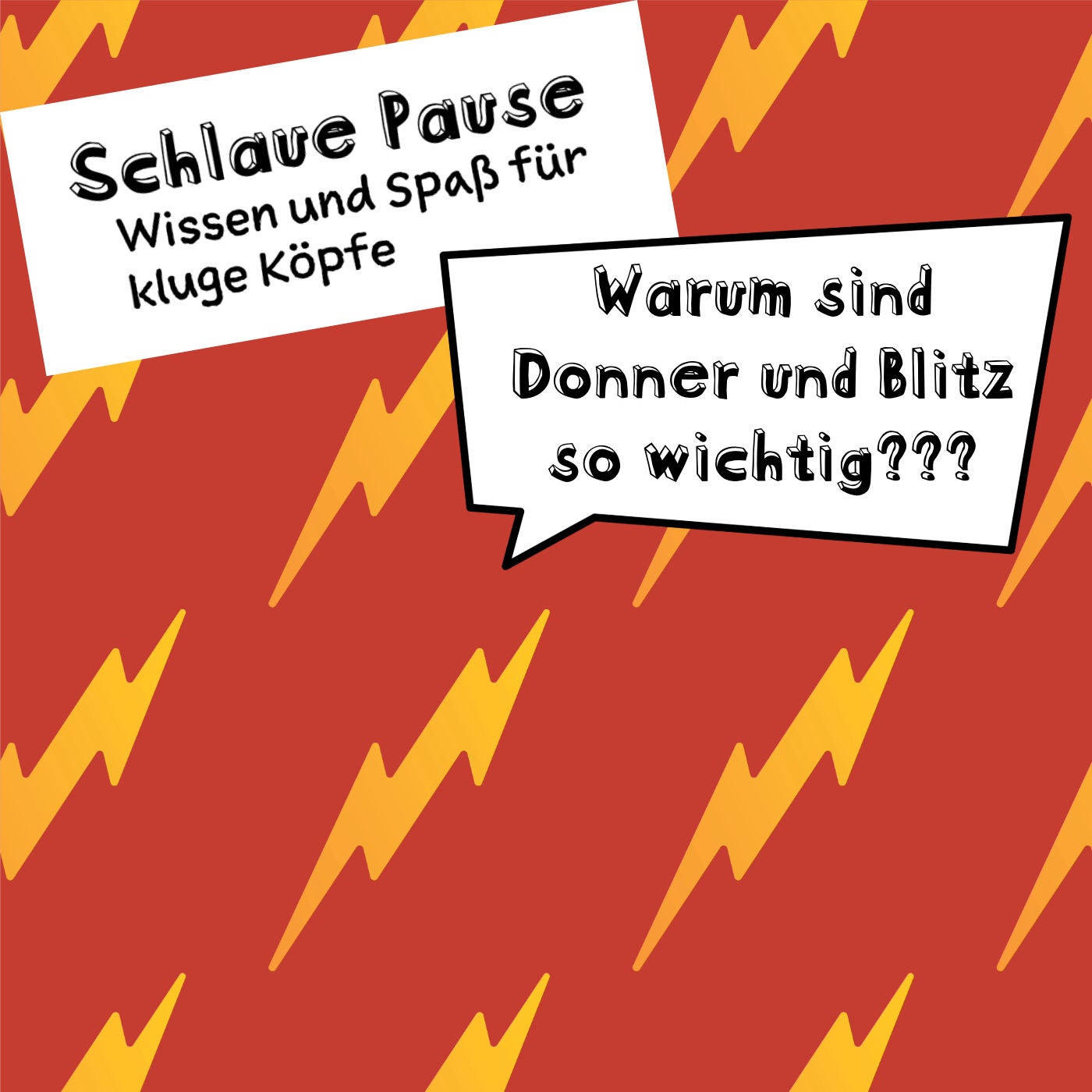 Warum sind Blitz und Donner wichtig?