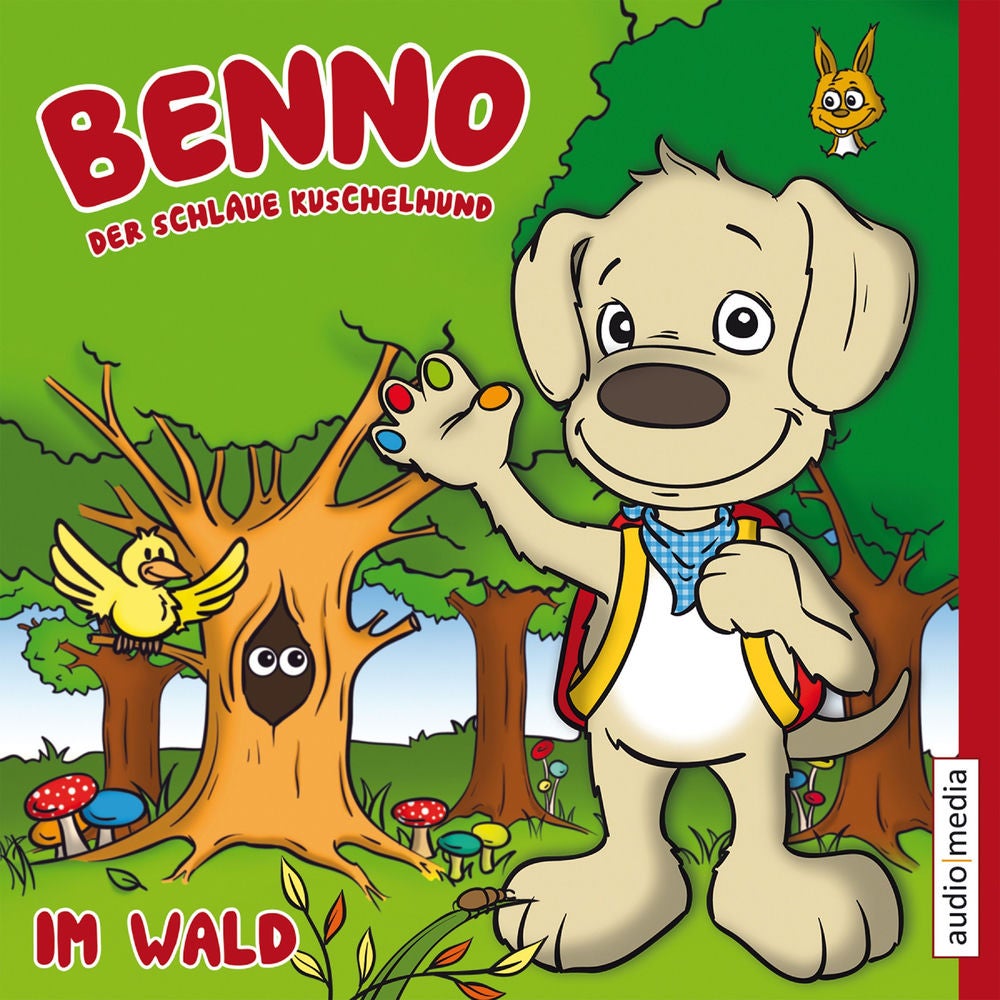 Benno, der schlaue Kuschelhund: Im Wald